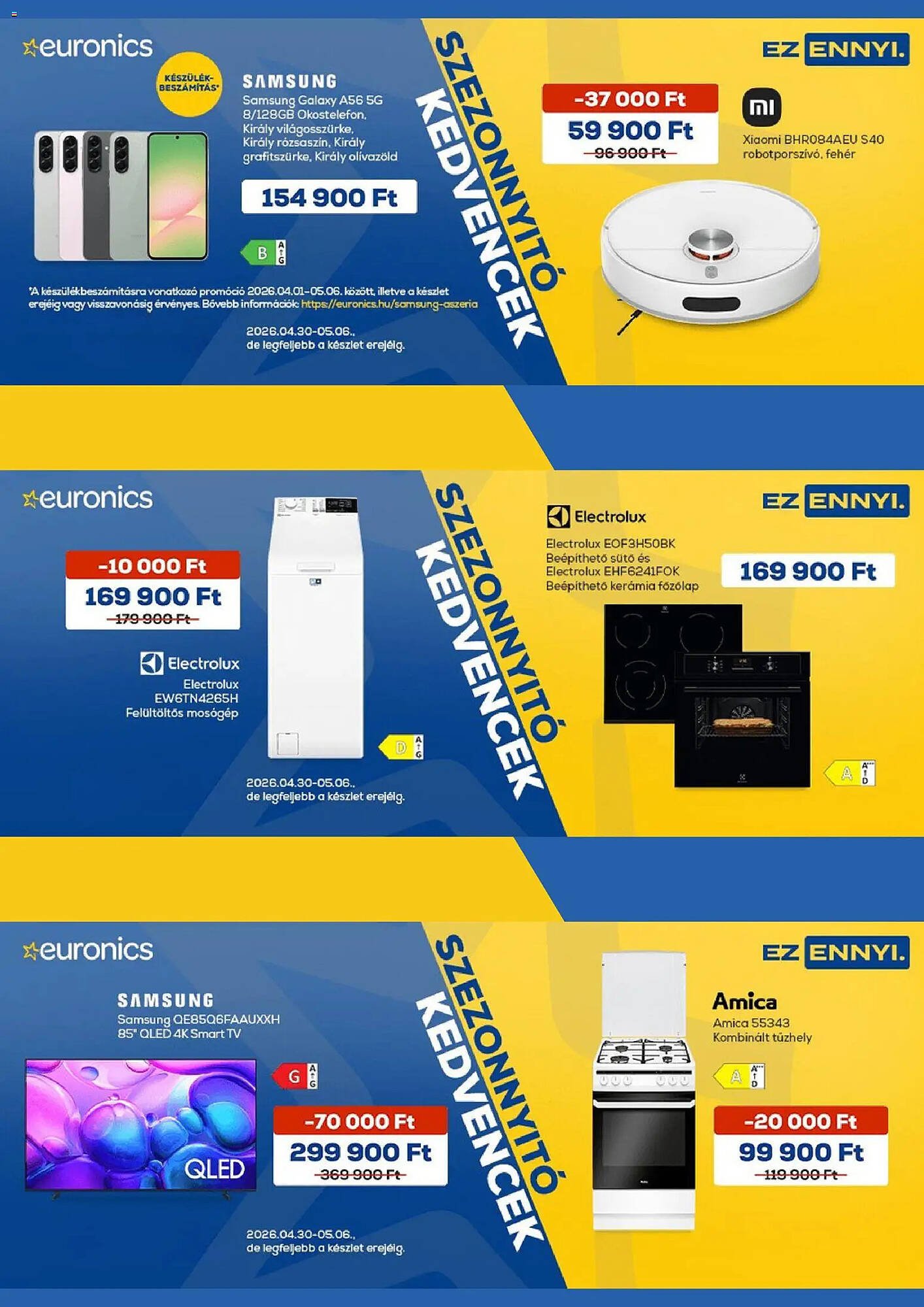 Euronics akciós újság (2026-04-30 - 2026-05-06)