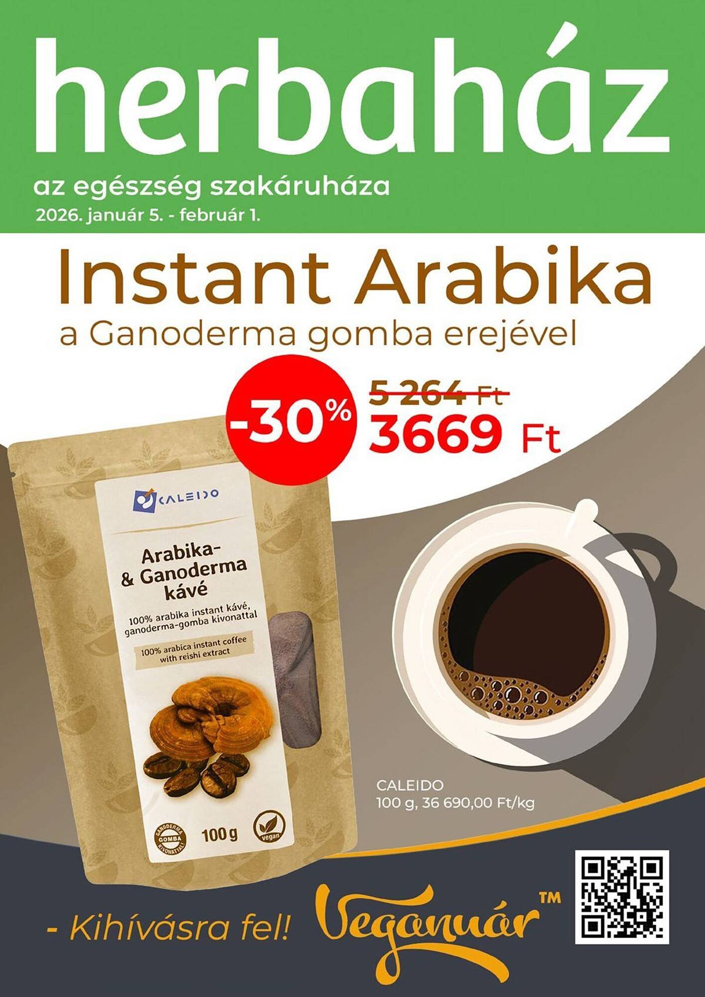 Herbaház akciós újság (2026-01-05 - 2026-02-01)