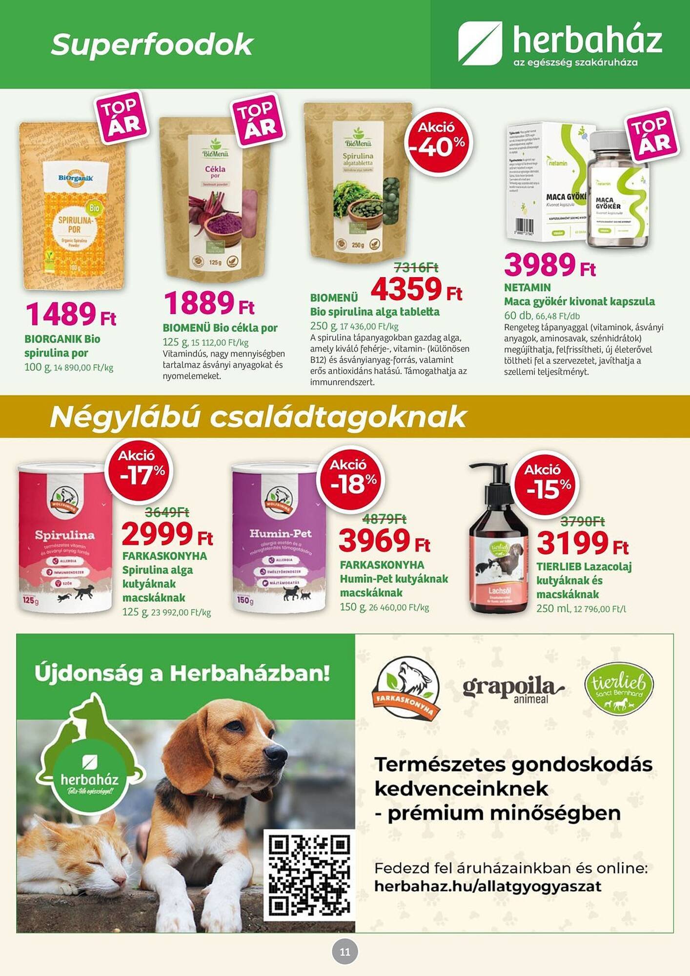 Herbaház akciós újság (2026-01-05 - 2026-02-01)