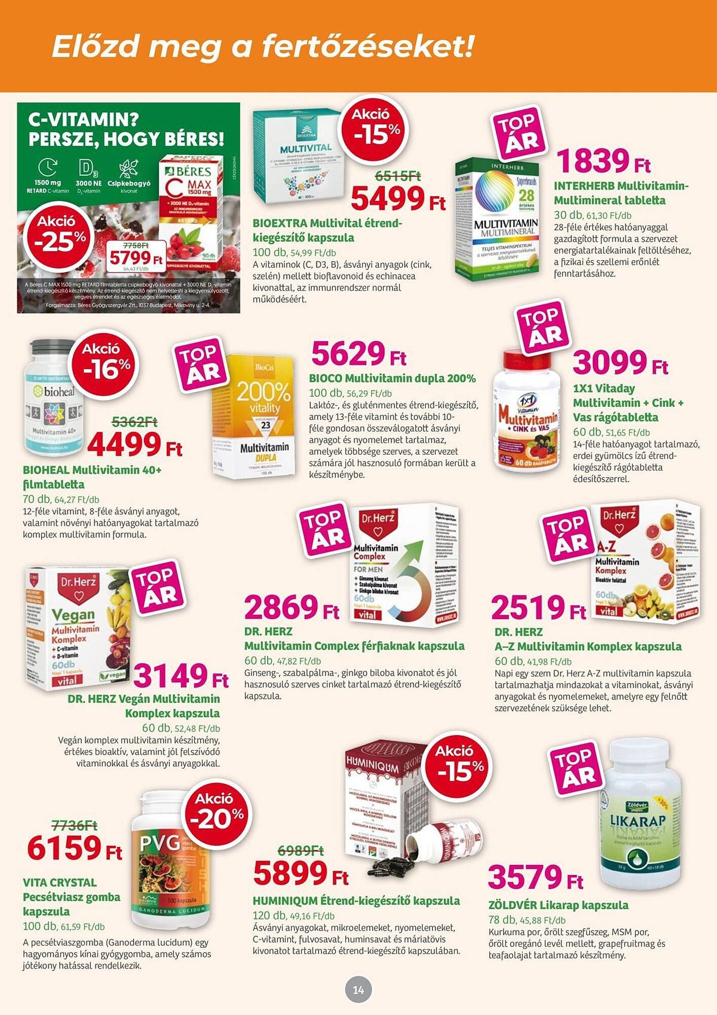 Herbaház akciós újság (2026-01-05 - 2026-02-01)