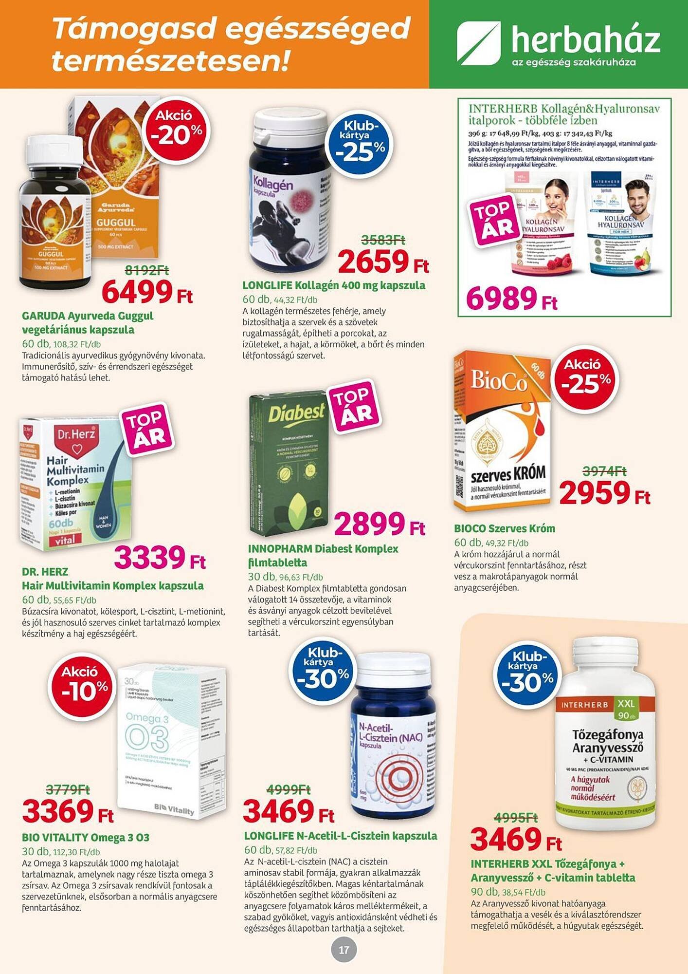 Herbaház akciós újság (2026-01-05 - 2026-02-01)