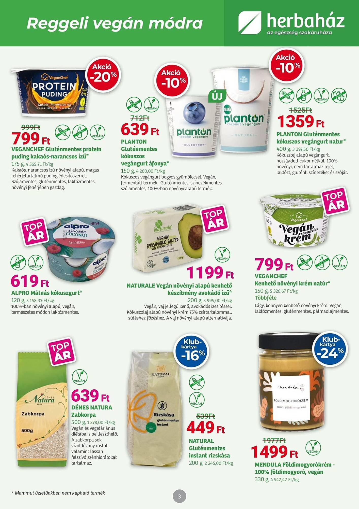 Herbaház akciós újság (2026-01-05 - 2026-02-01)