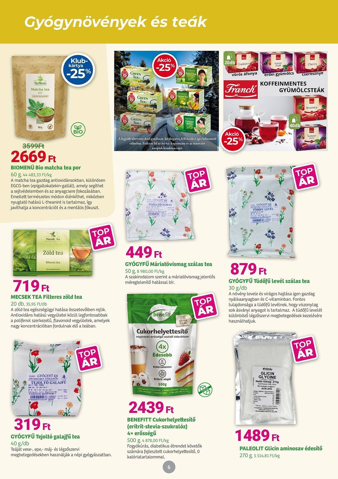 Herbaház akciós újság (2026-01-05 - 2026-02-01)