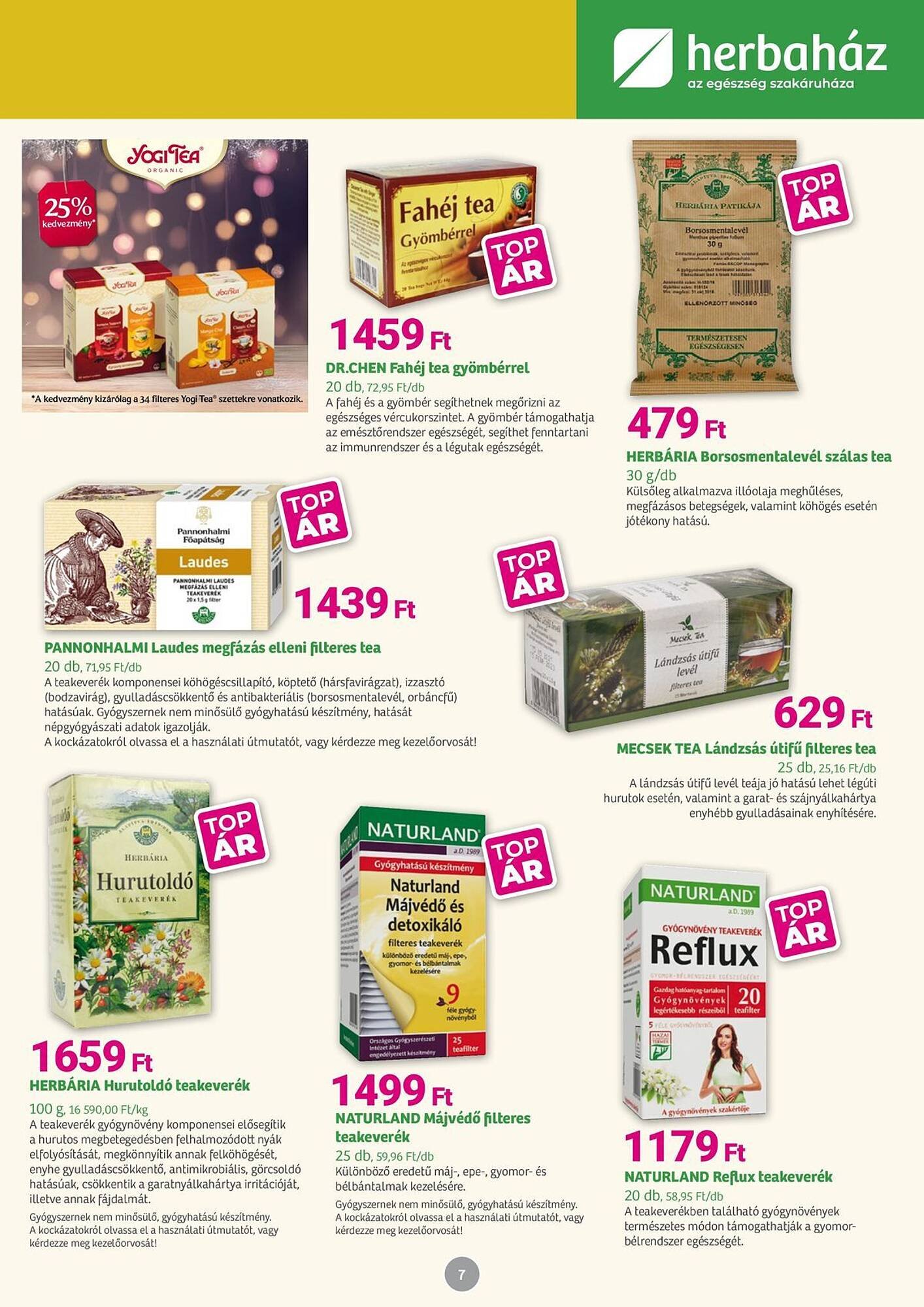 Herbaház akciós újság (2026-01-05 - 2026-02-01)