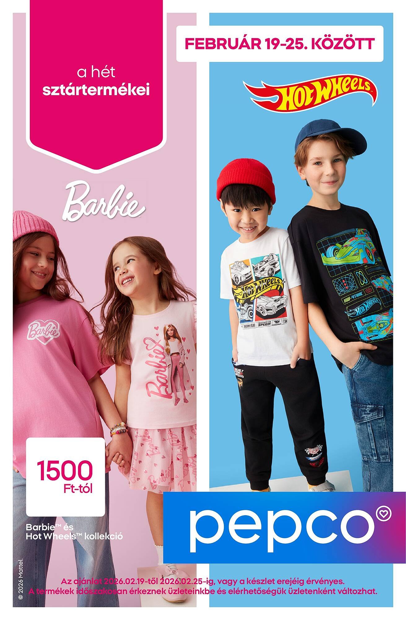 Pepco akciós újság (2026-02-19 - 2026-02-25)
