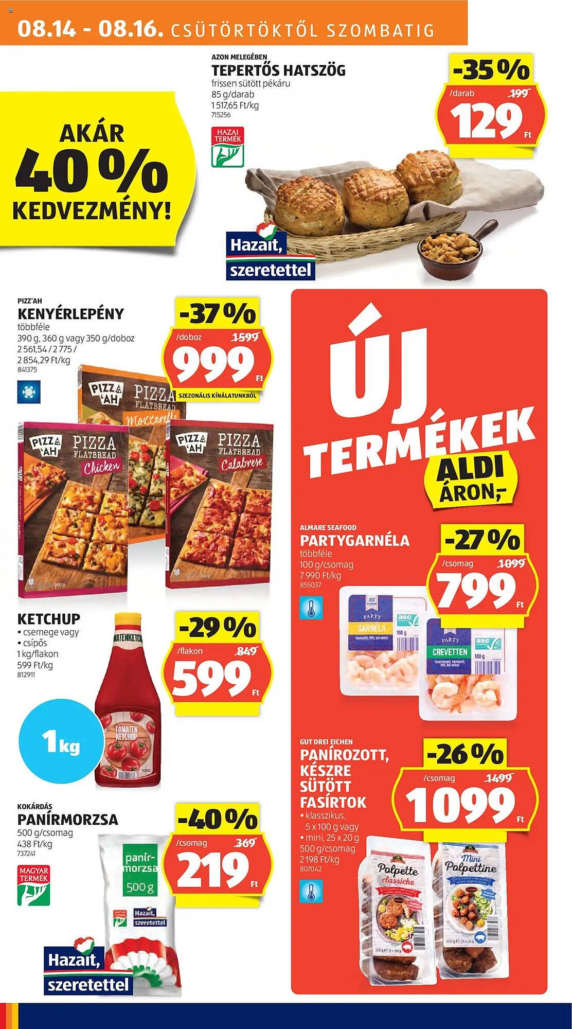 ALDI akciós újság (2025-08-14 - 2025-08-19)