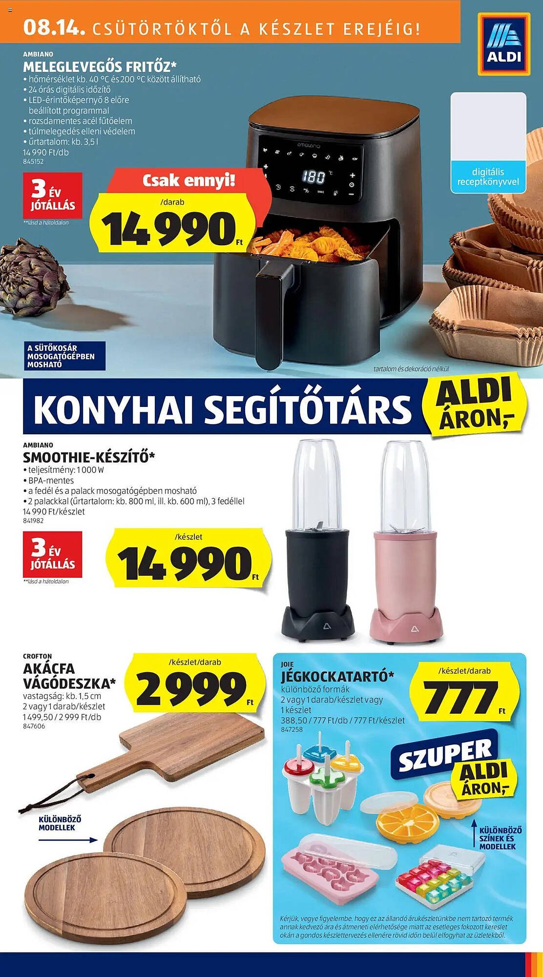 ALDI akciós újság (2025-08-14 - 2025-08-19)