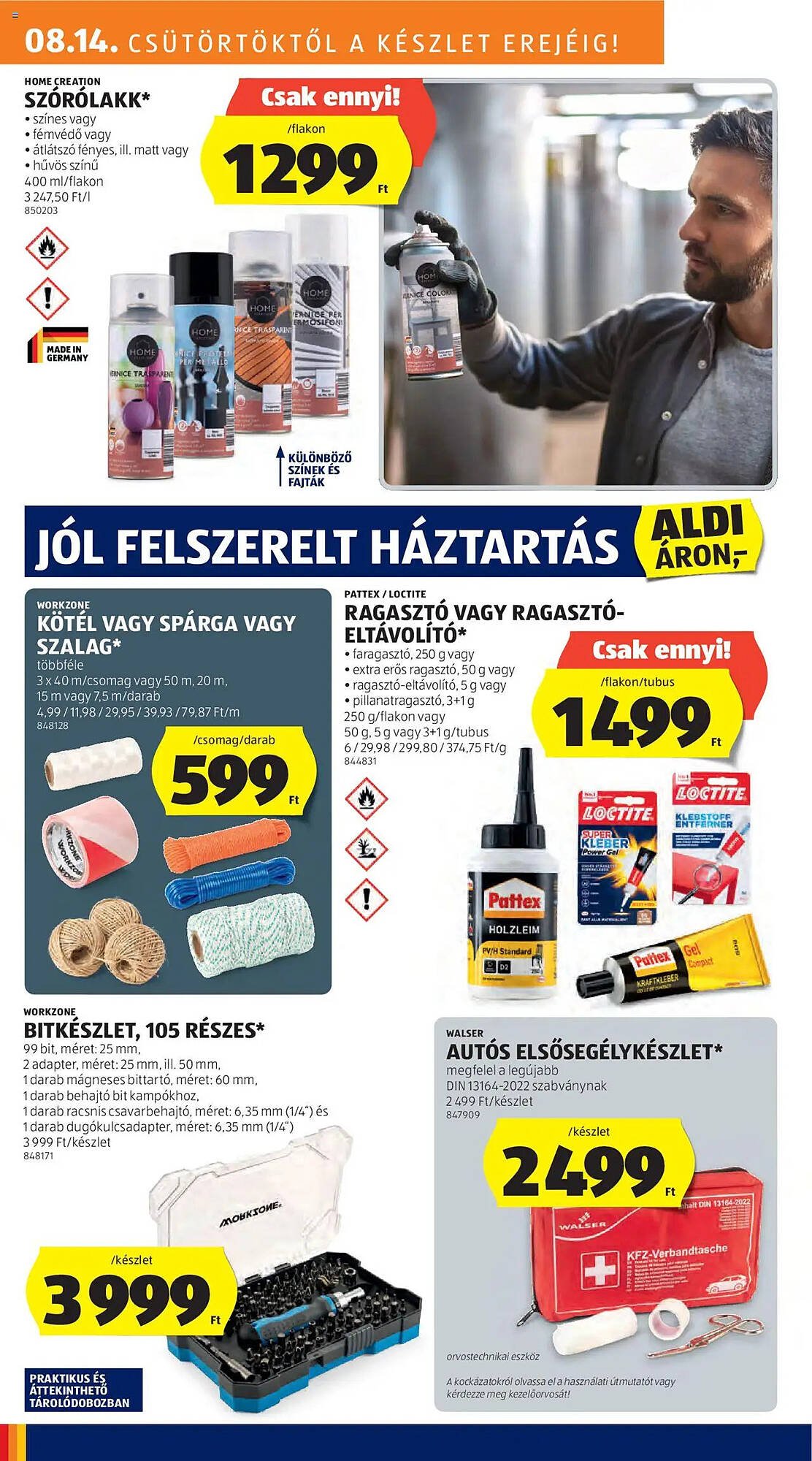 ALDI akciós újság (2025-08-14 - 2025-08-19)