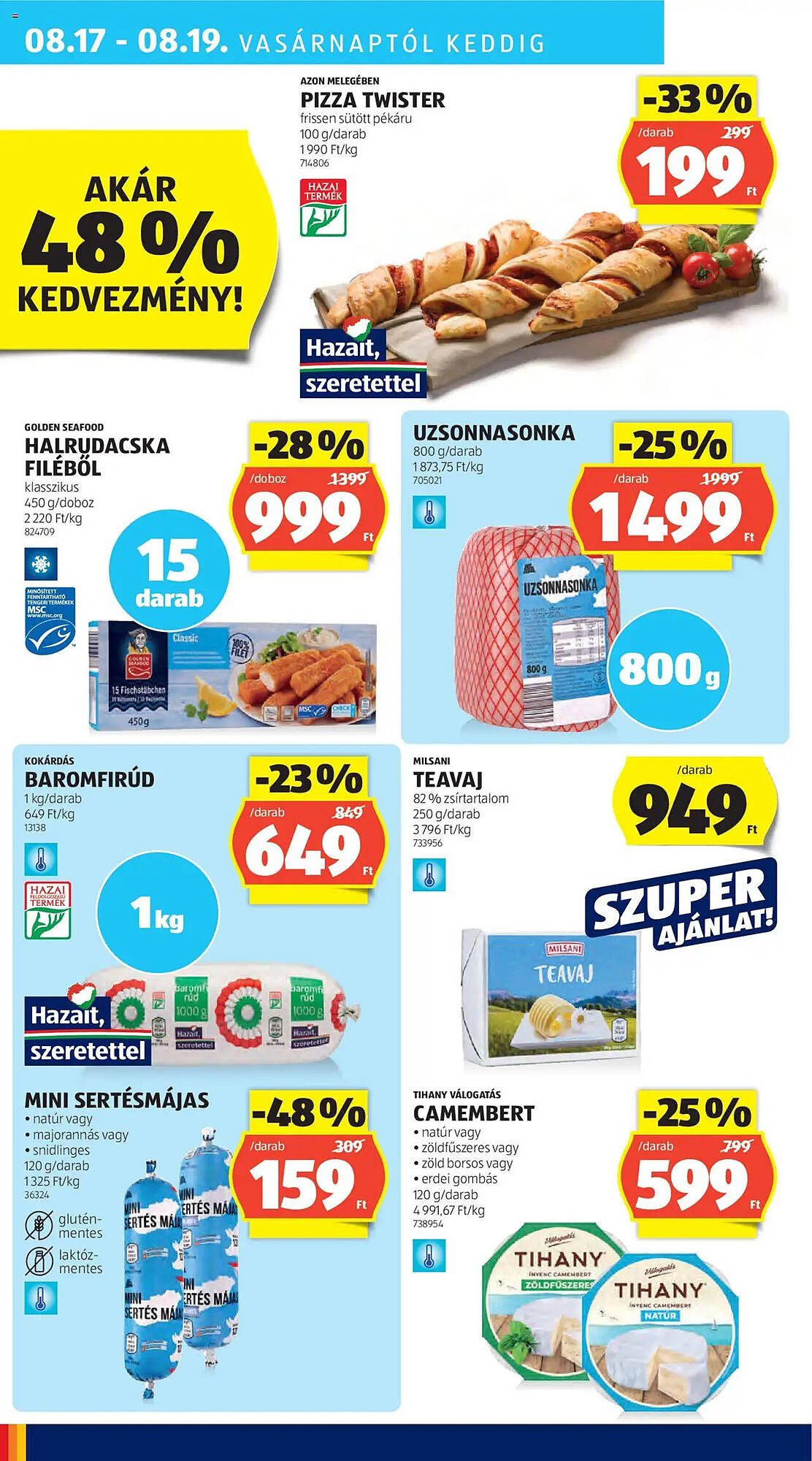 ALDI akciós újság (2025-08-14 - 2025-08-19)