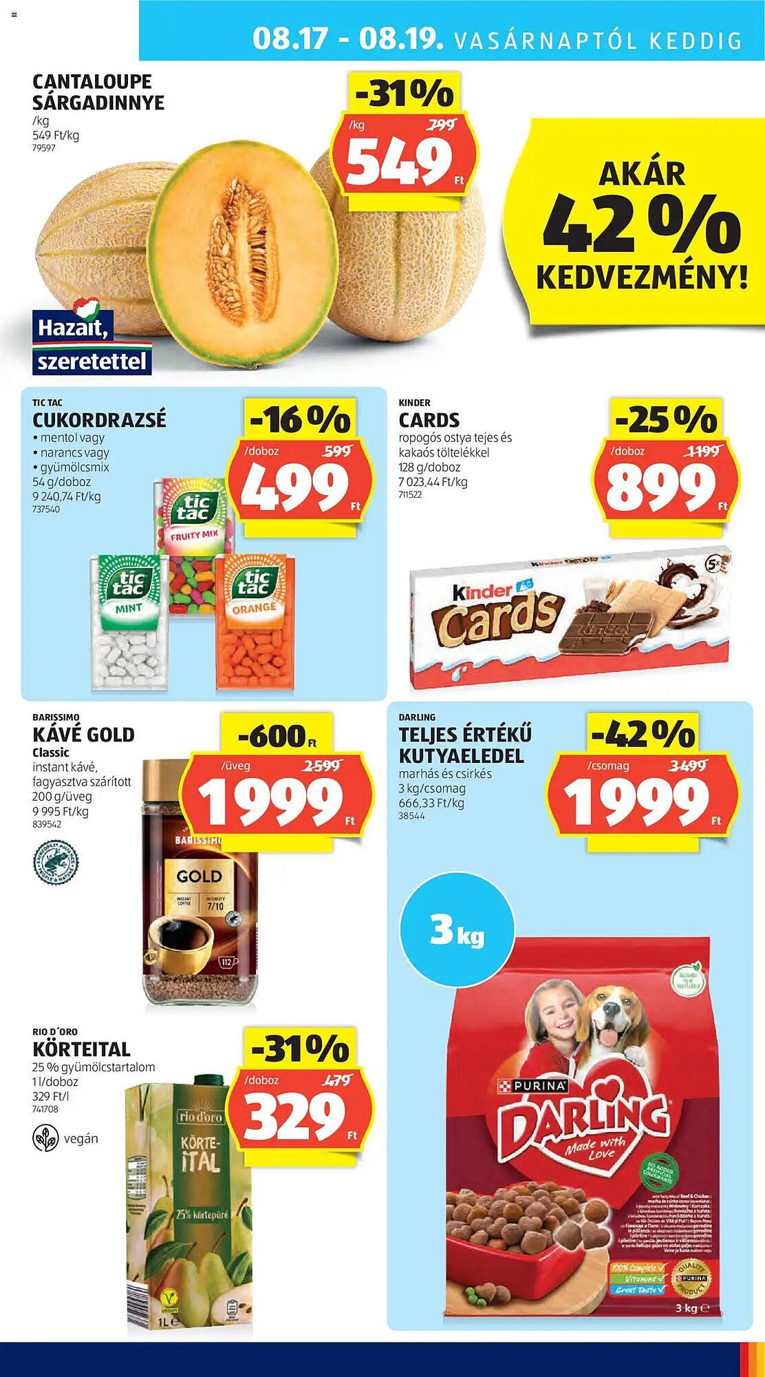 ALDI akciós újság (2025-08-14 - 2025-08-19)