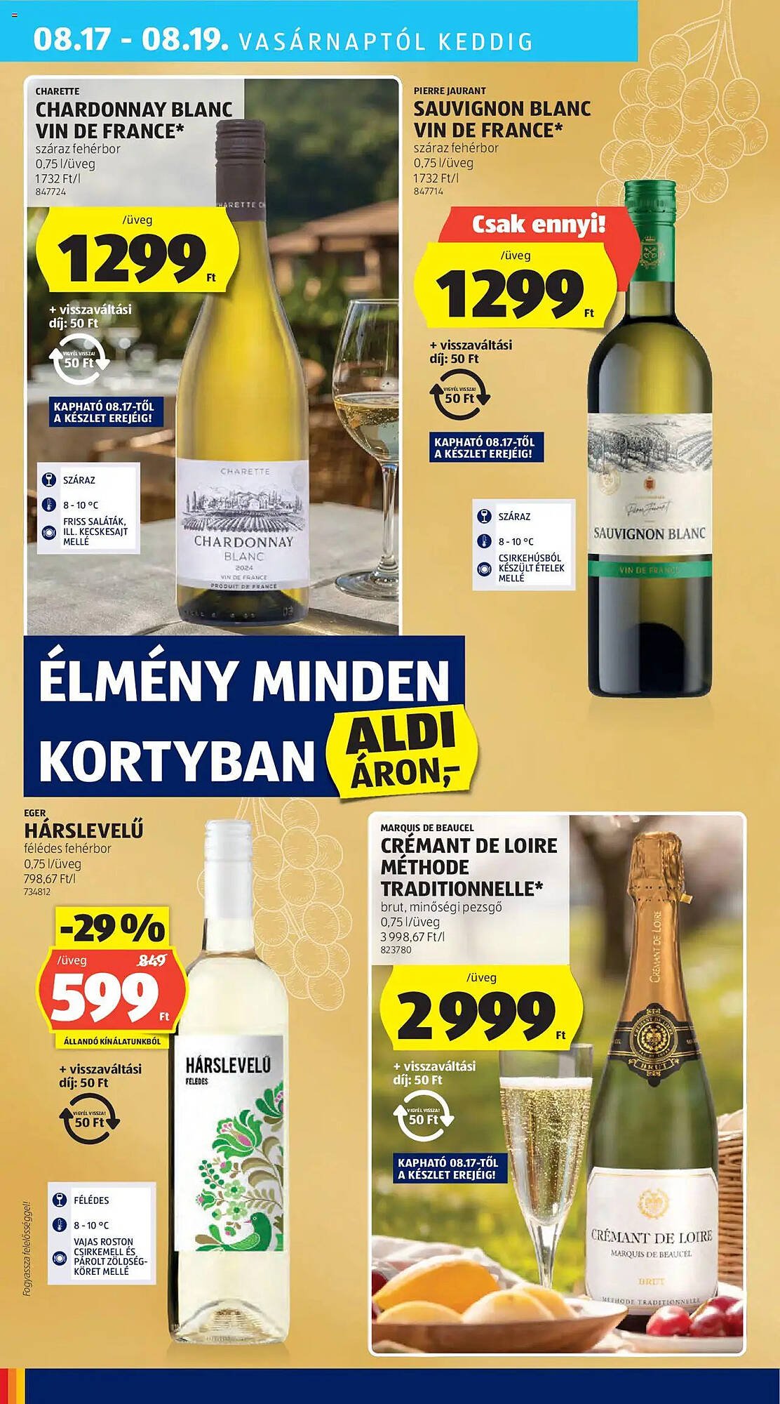 ALDI akciós újság (2025-08-14 - 2025-08-19)