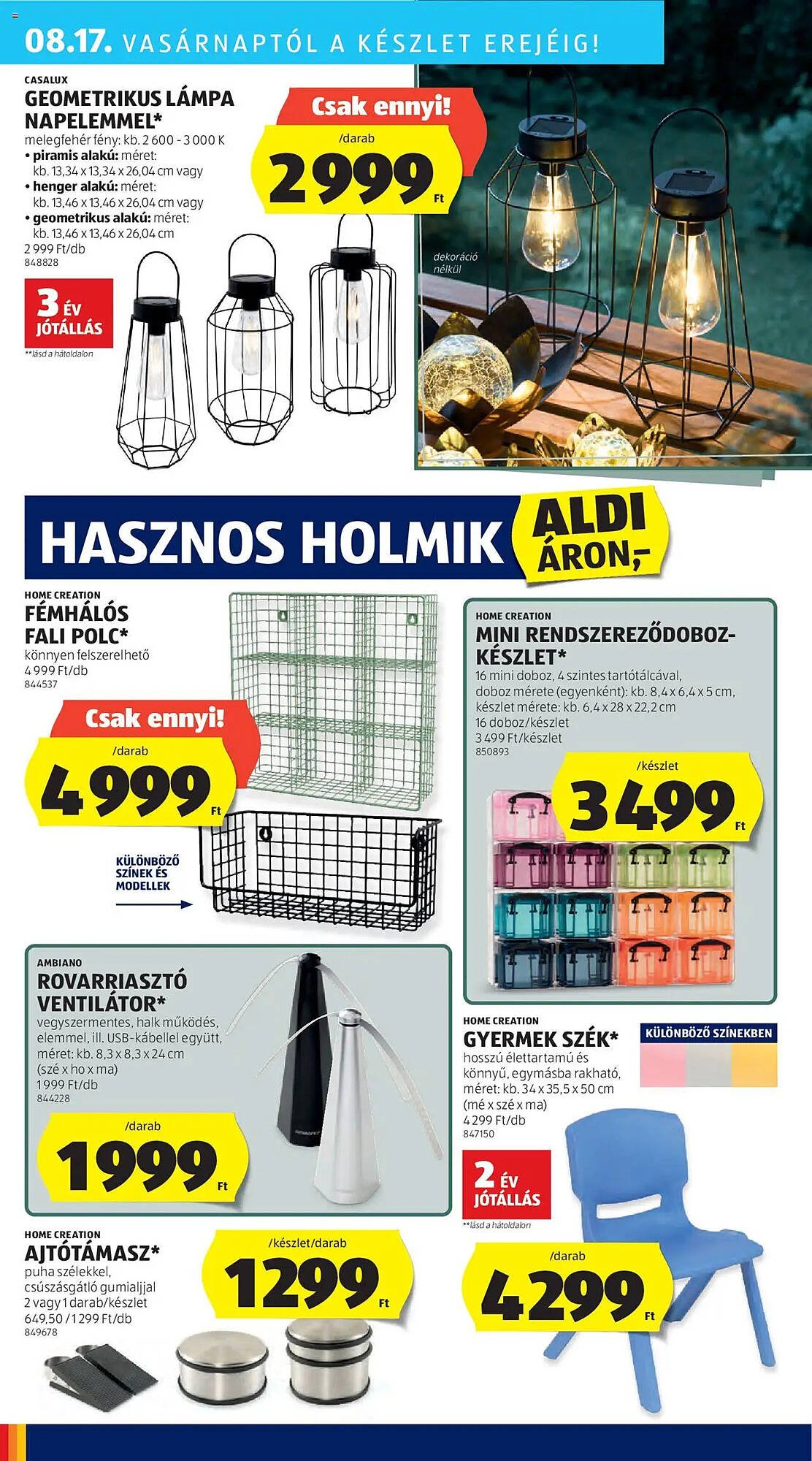 ALDI akciós újság (2025-08-14 - 2025-08-19)