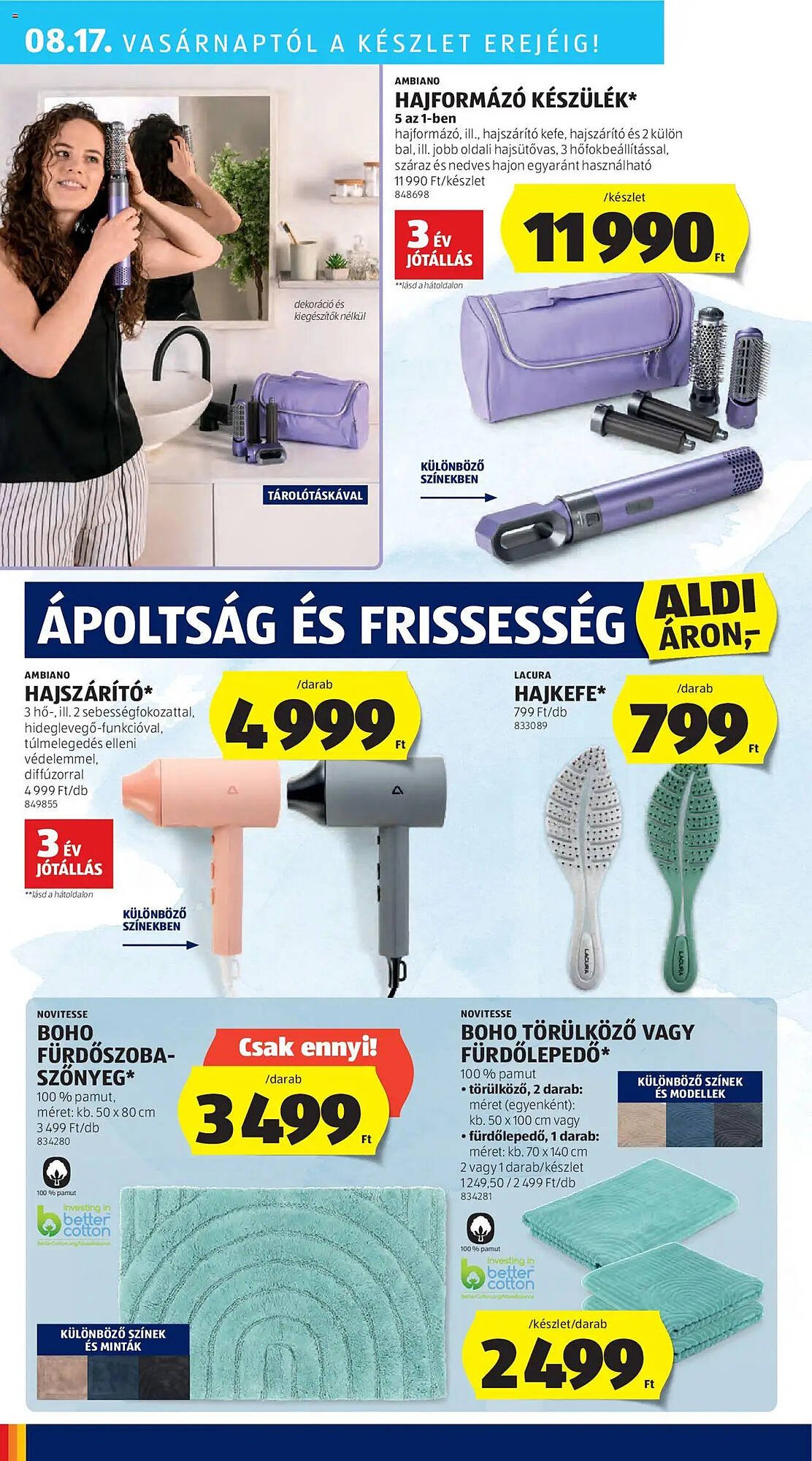 ALDI akciós újság (2025-08-14 - 2025-08-19)