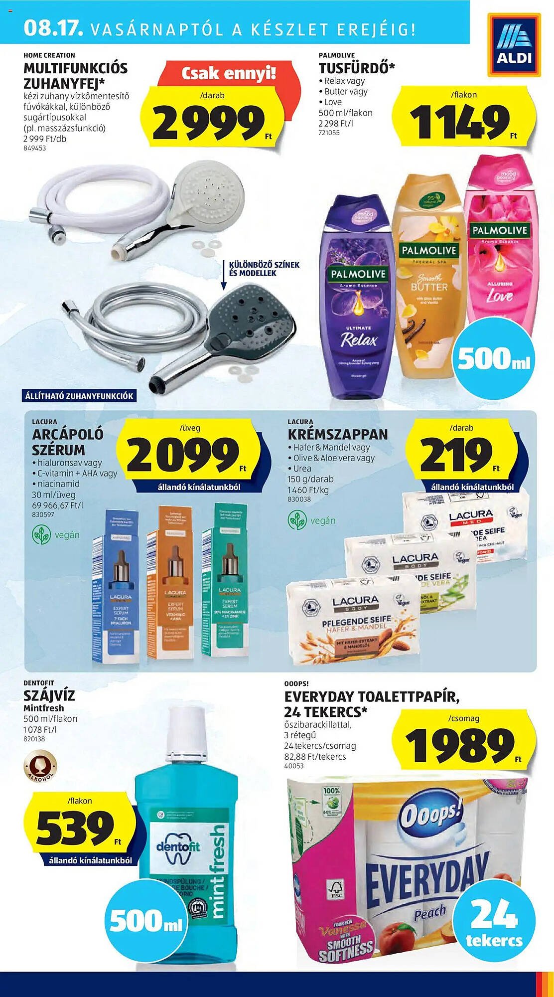 ALDI akciós újság (2025-08-14 - 2025-08-19)