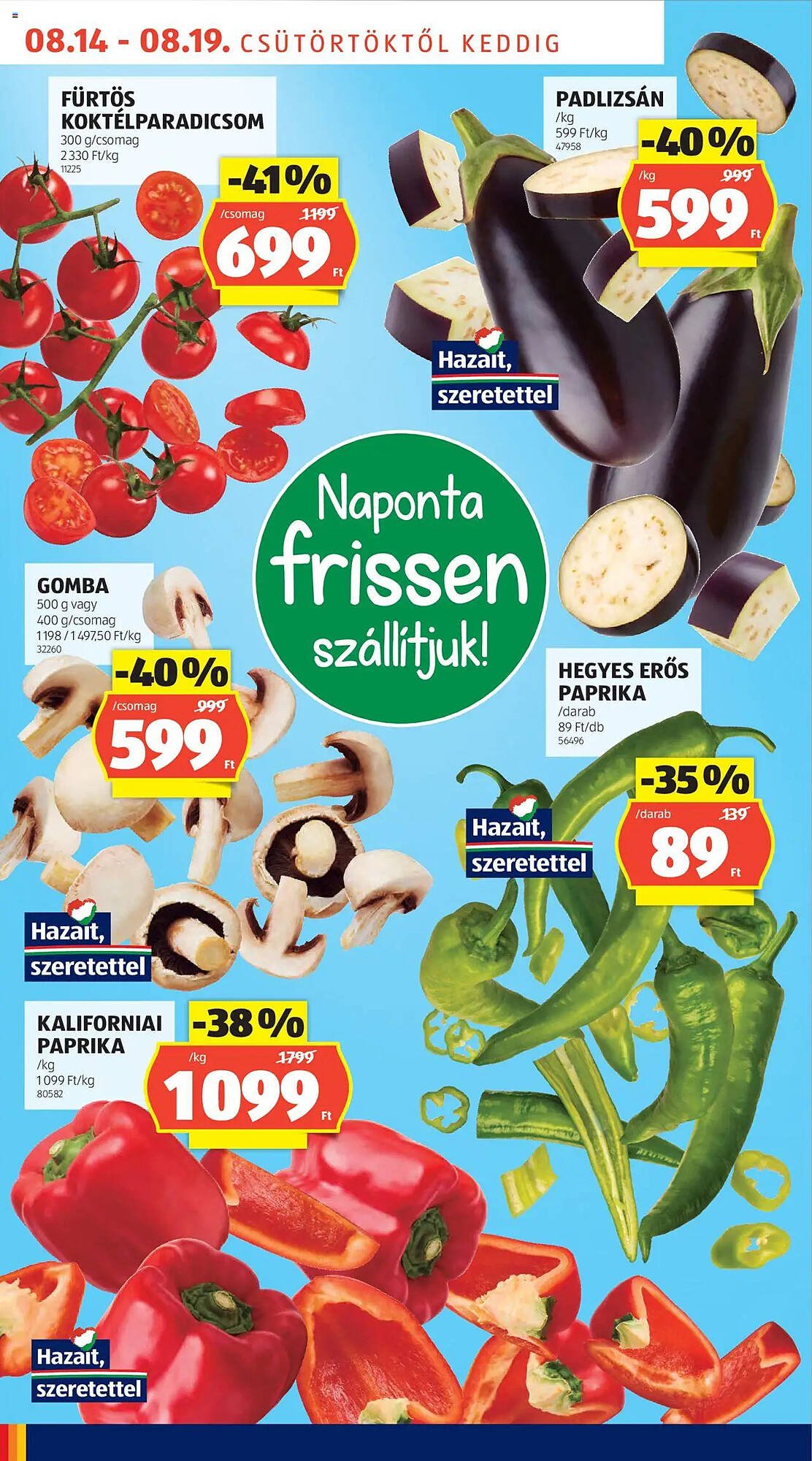 ALDI akciós újság (2025-08-14 - 2025-08-19)