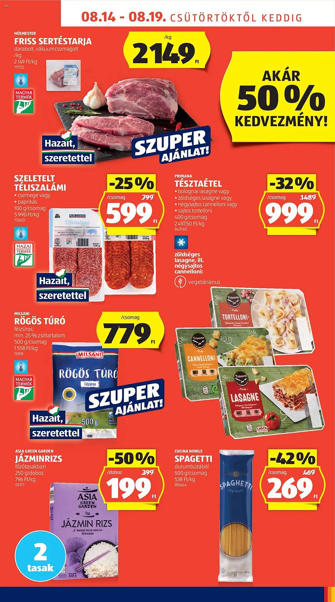 ALDI akciós újság (2025-08-14 - 2025-08-19)