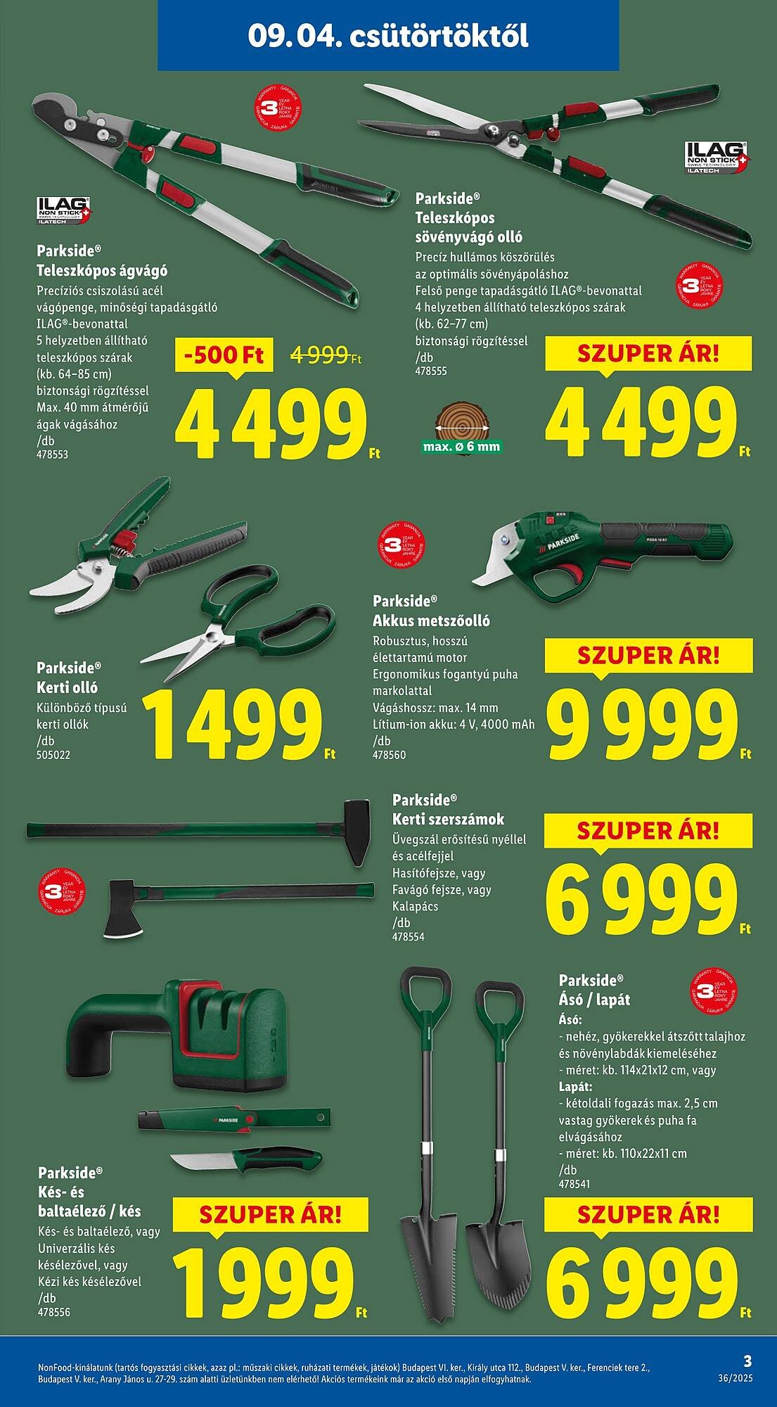 Pick-Lidl Nyereményjáték 2025.09.24 akciós újság (None - 2025-09-04)