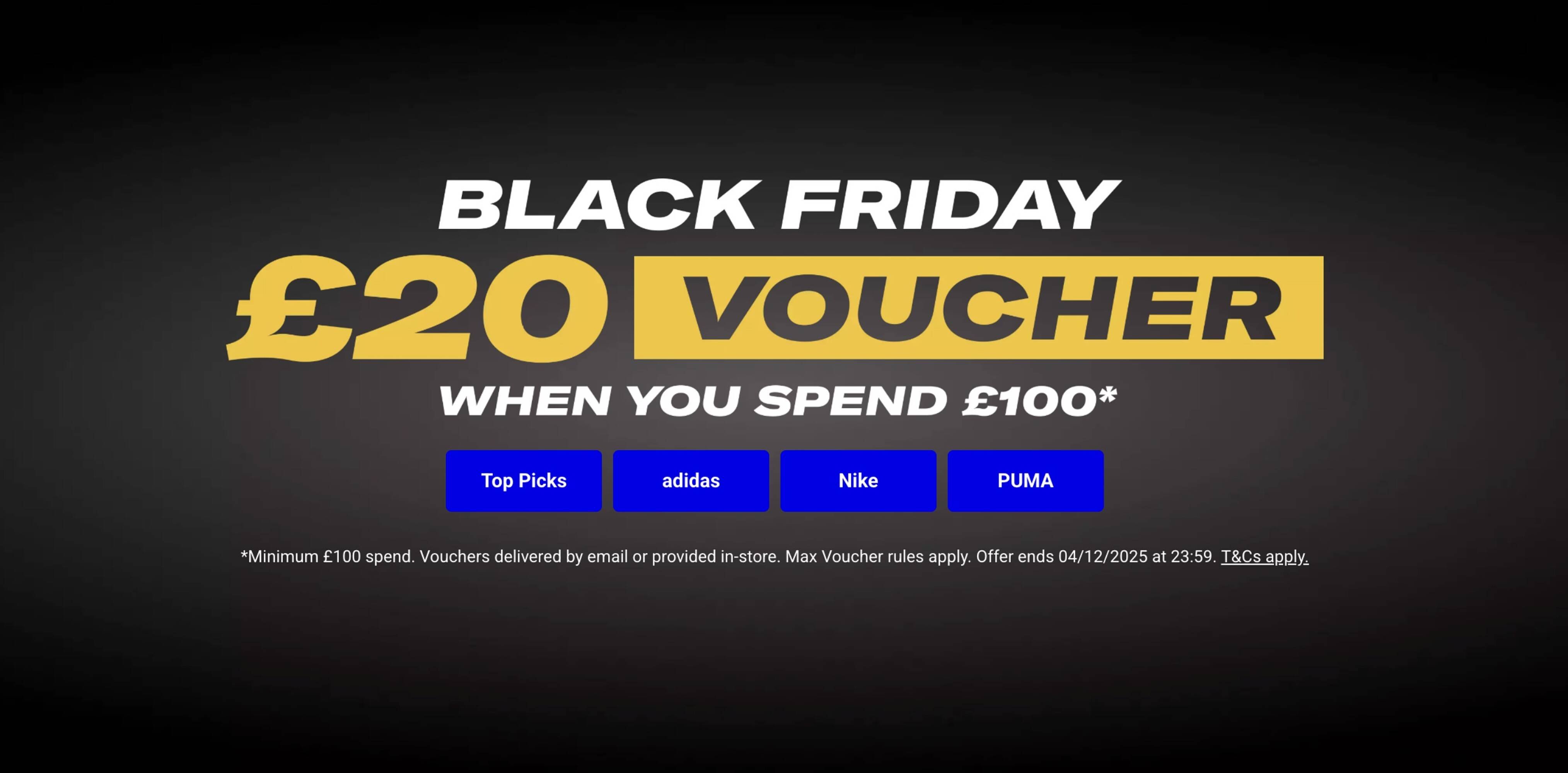 Sports Direct akciós újság (2025-11-21 - 2025-11-28)