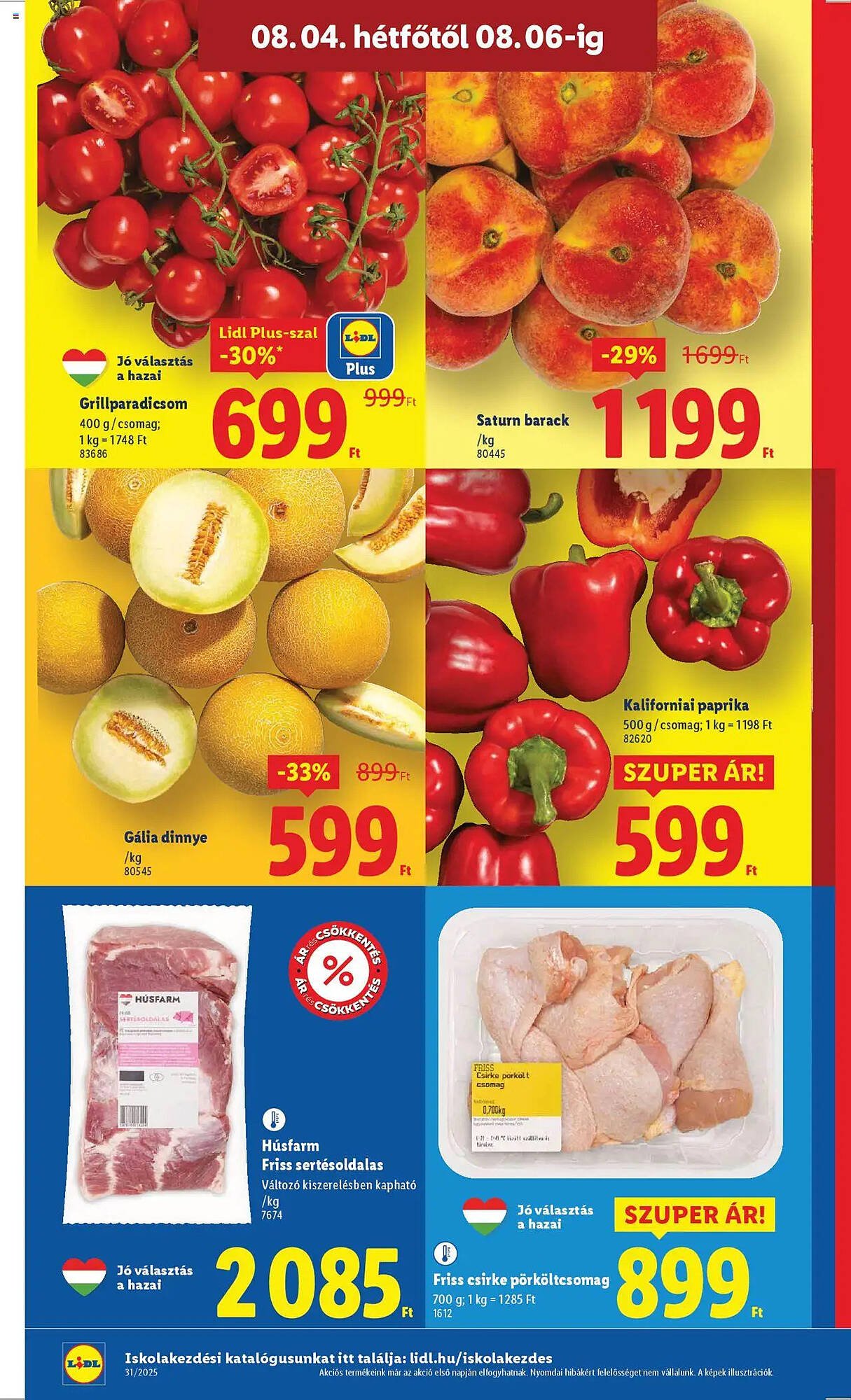 Lidl akciós újság (2025-07-31 - 2025-08-06)