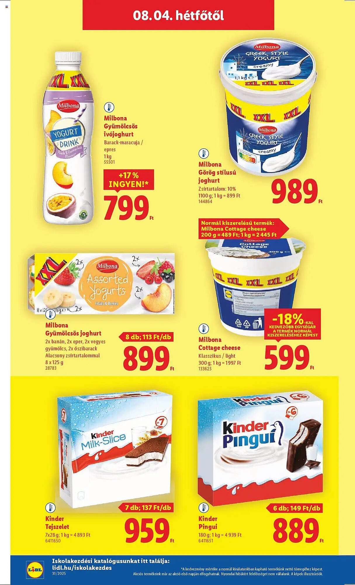 Lidl akciós újság (2025-07-31 - 2025-08-06)