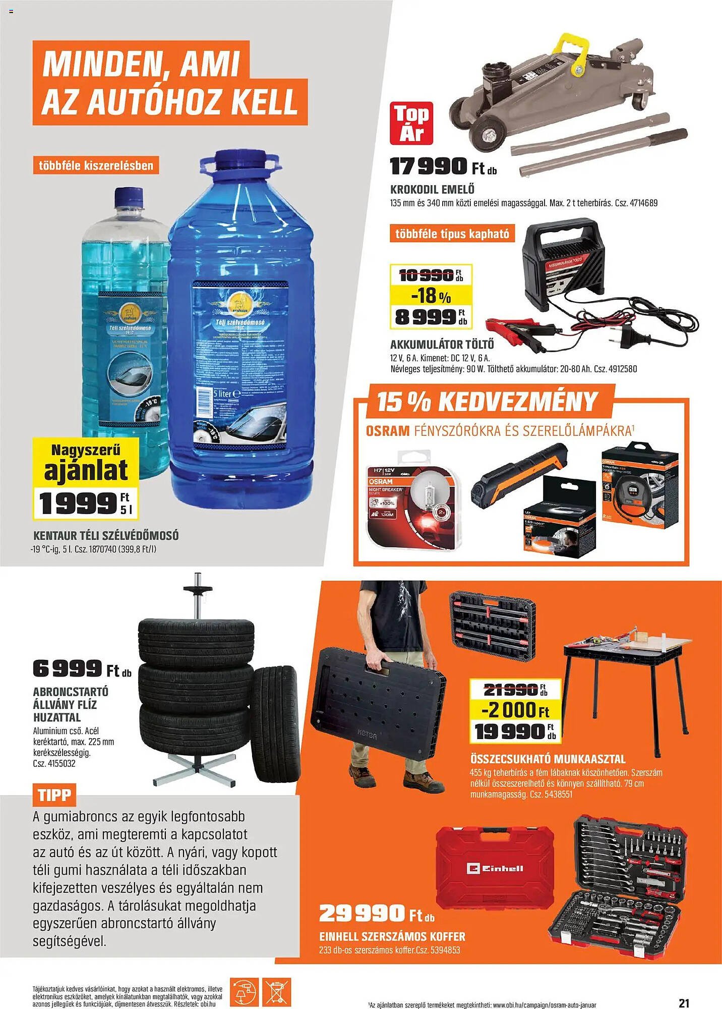 OBI akciós újság (2025-12-30 - 2026-02-01)