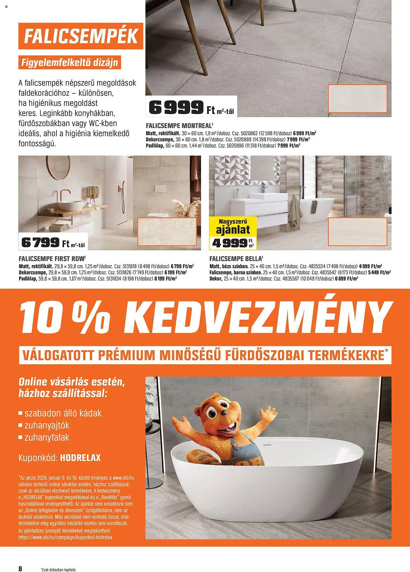 OBI akciós újság (2025-12-30 - 2026-02-01)