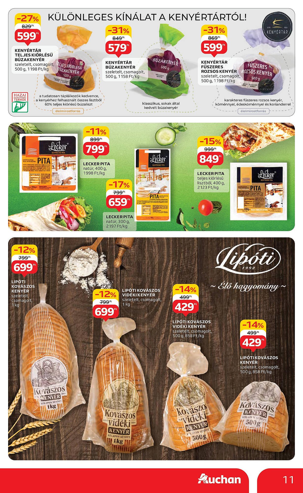 Auchan akciós újság (2025-08-14 - 2025-08-19)