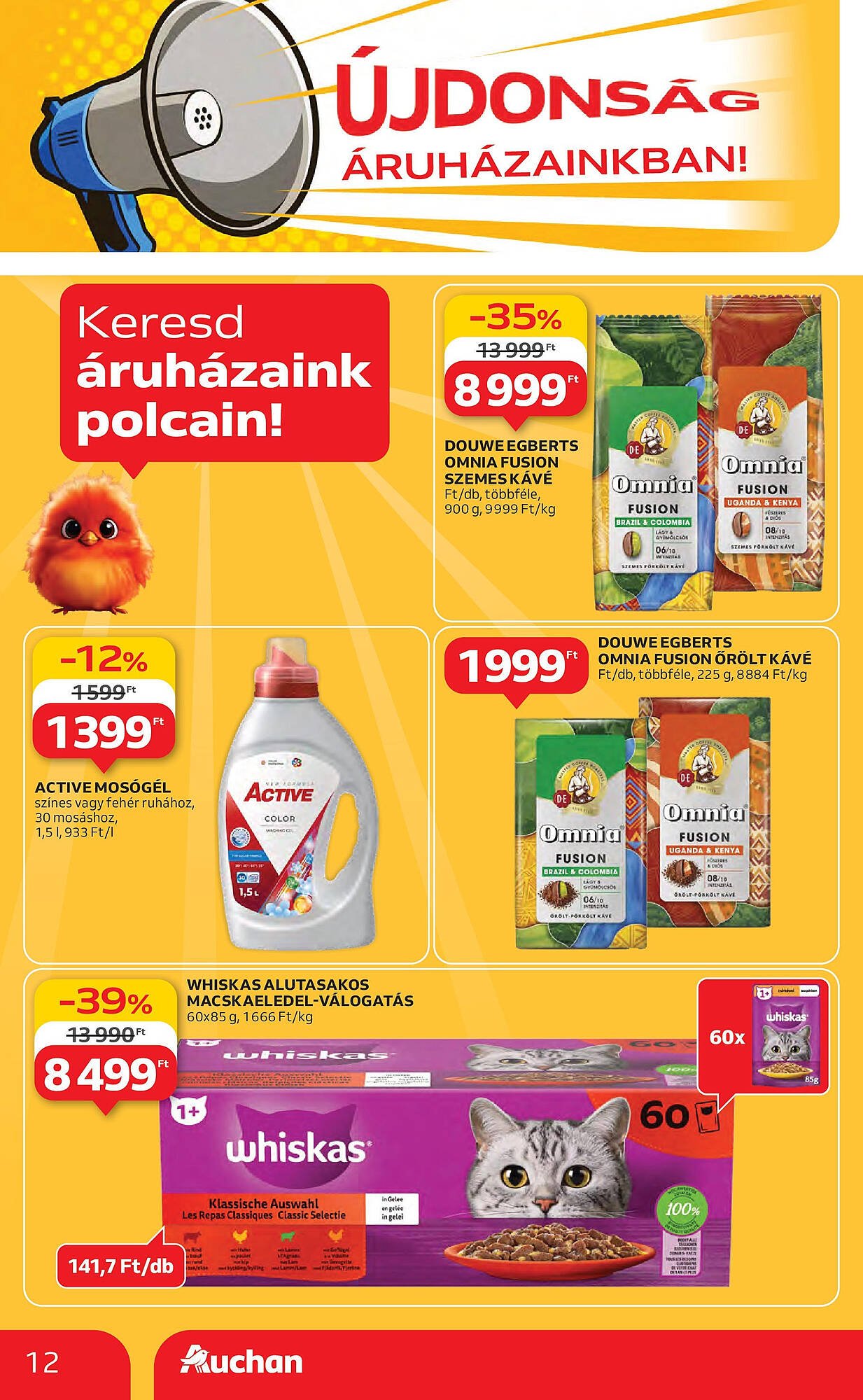 Auchan akciós újság (2025-08-14 - 2025-08-19)