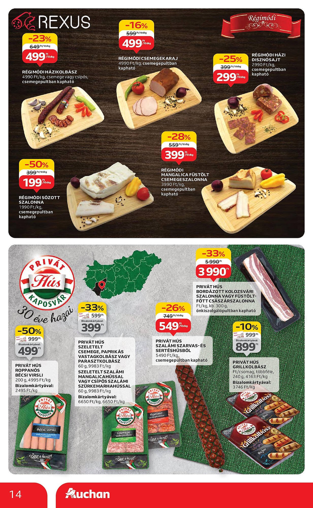 Auchan akciós újság (2025-08-14 - 2025-08-19)