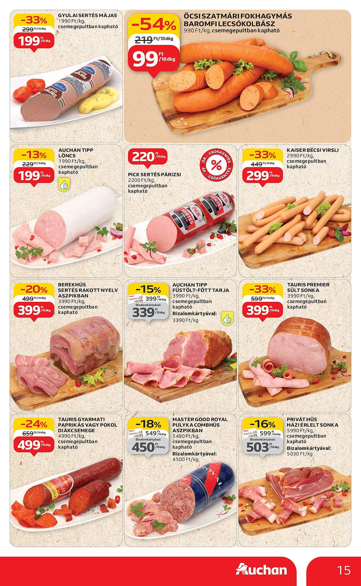 Auchan akciós újság (2025-08-14 - 2025-08-19)