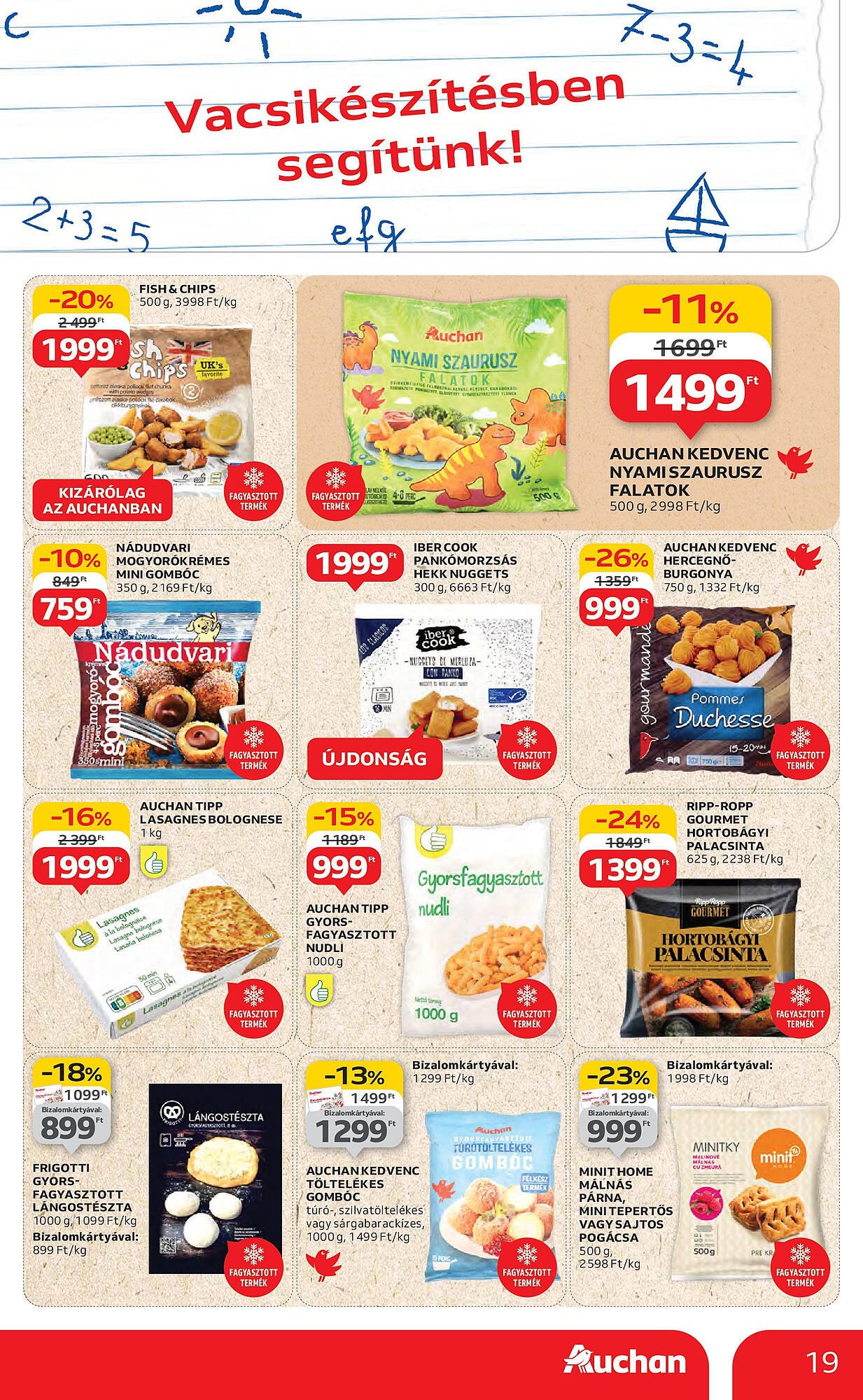 Auchan akciós újság (2025-08-14 - 2025-08-19)