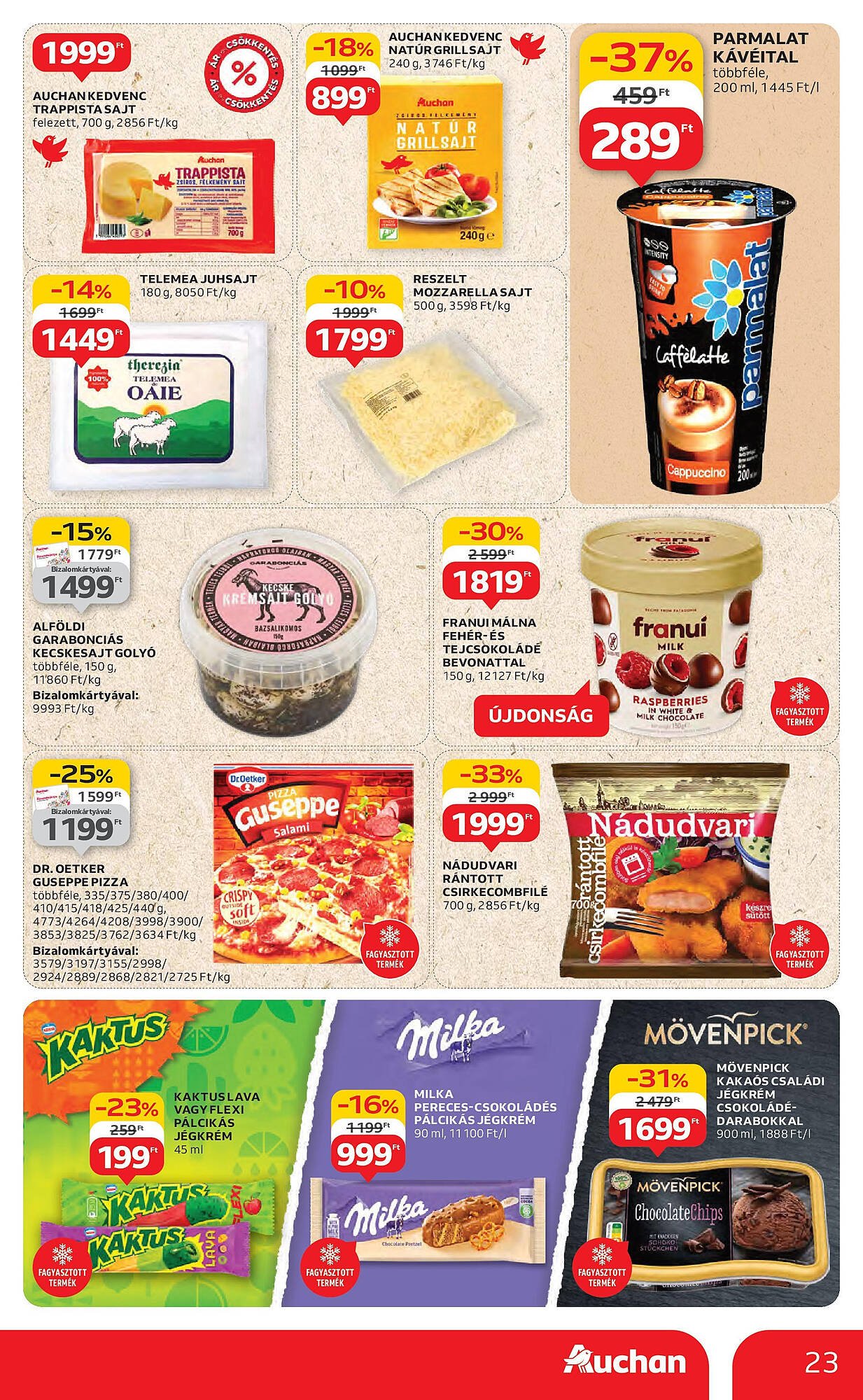 Auchan akciós újság (2025-08-14 - 2025-08-19)