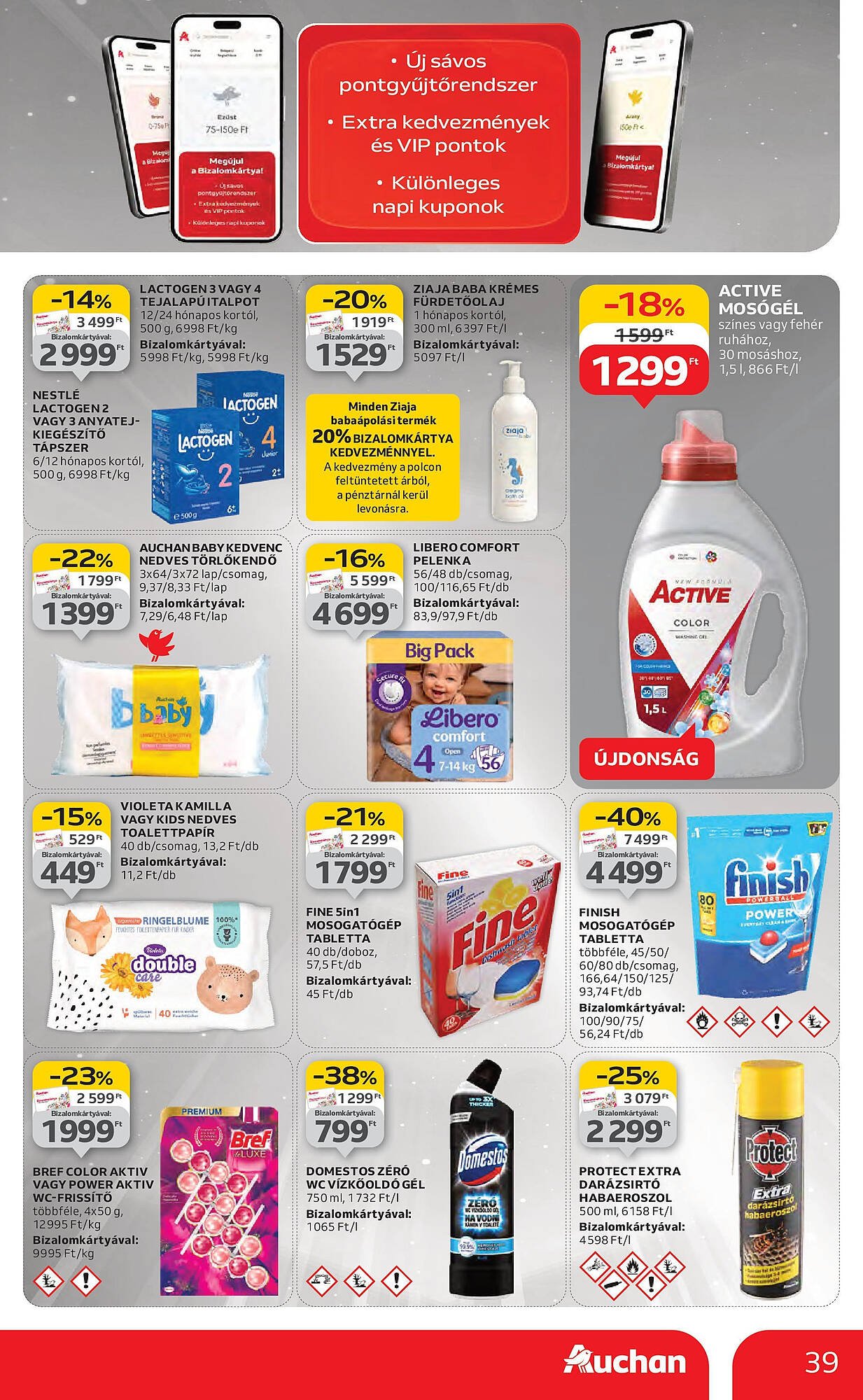 Auchan akciós újság (2025-08-14 - 2025-08-19)