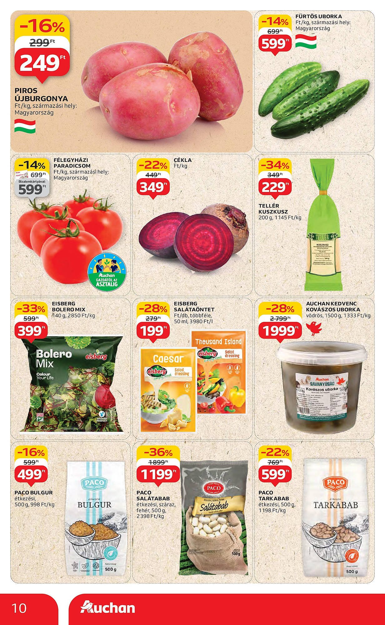 Auchan akciós újság (2025-08-14 - 2025-08-19)