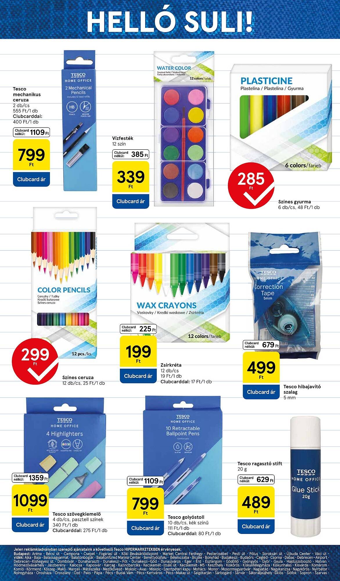 Tesco akciós újság (2025-08-11 - 2025-08-24)
