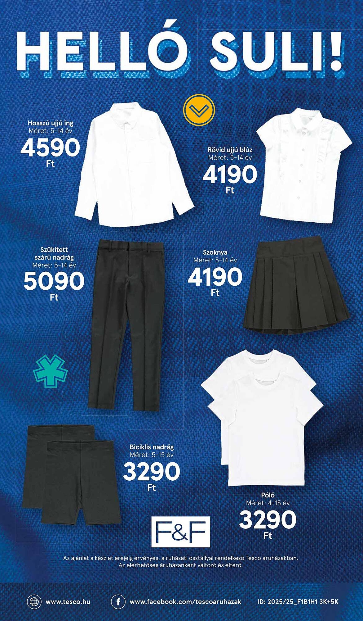 Tesco akciós újság (2025-08-11 - 2025-08-24)