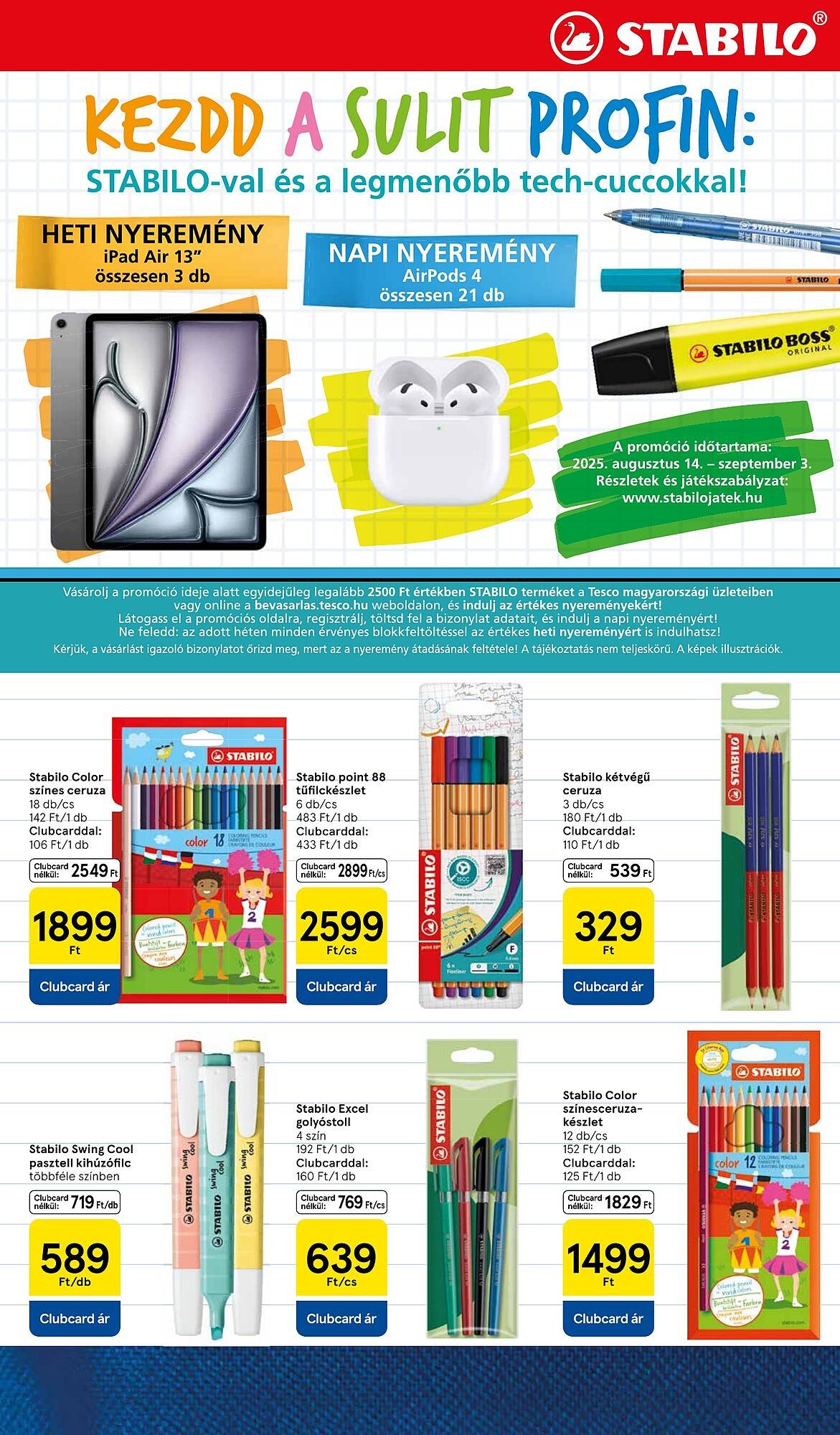 Tesco akciós újság (2025-08-11 - 2025-08-24)