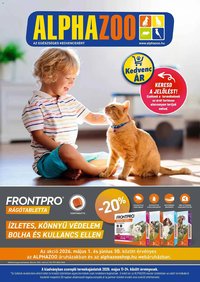 Alpha Zoo akciós újság (2026-05-11 - 2026-05-24)