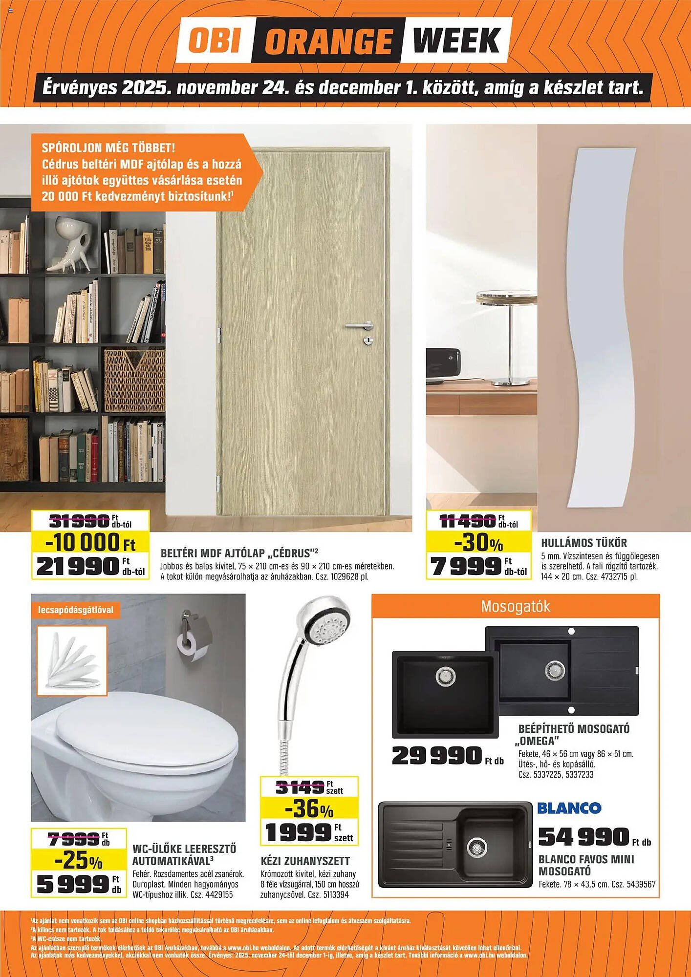 OBI akciós újság (2025-11-24 - 2025-12-01)