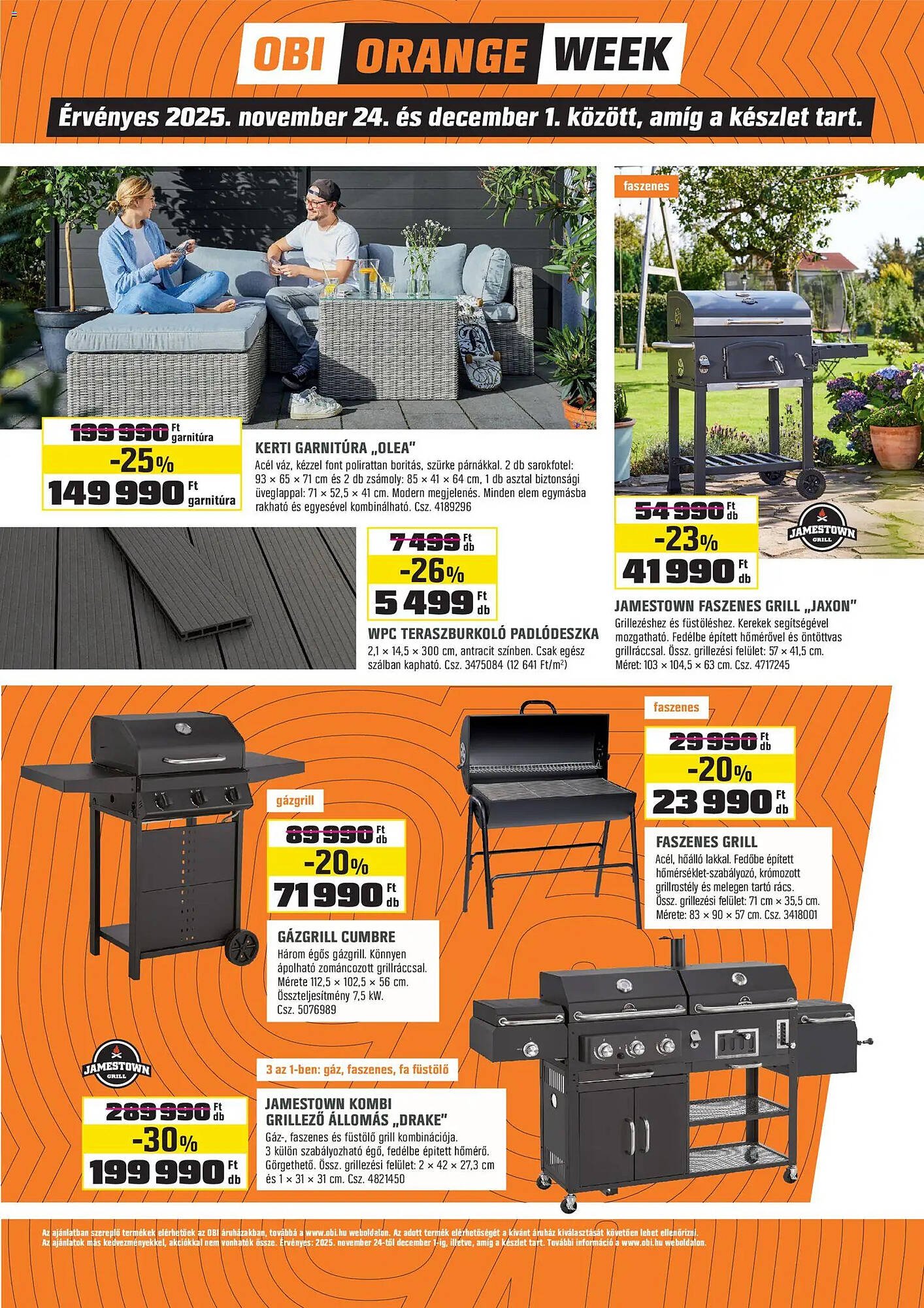 OBI akciós újság (2025-11-24 - 2025-12-01)
