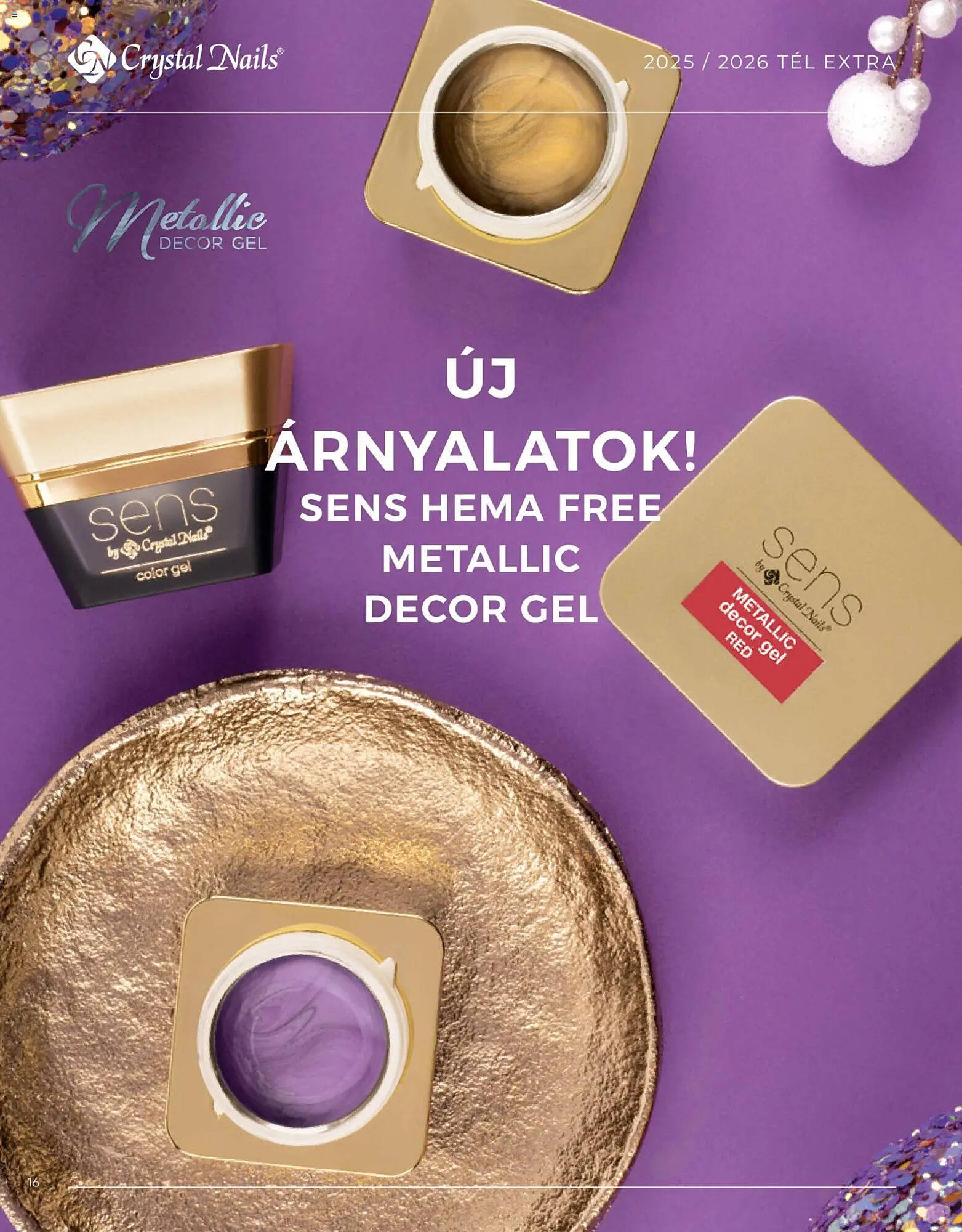 Crystal Nails akciós újság (2025-12-01 - 2026-02-28)