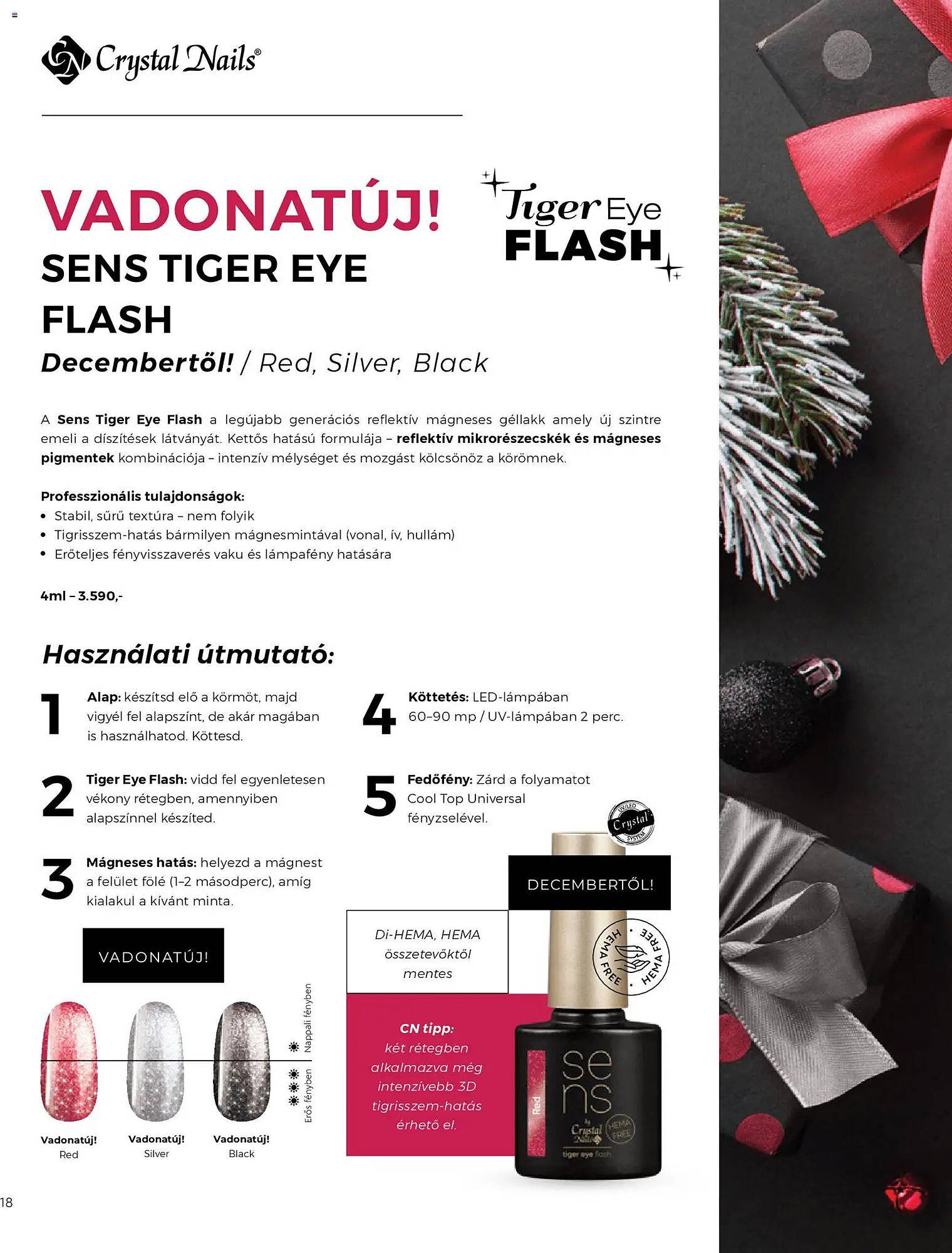 Crystal Nails akciós újság (2025-12-01 - 2026-02-28)