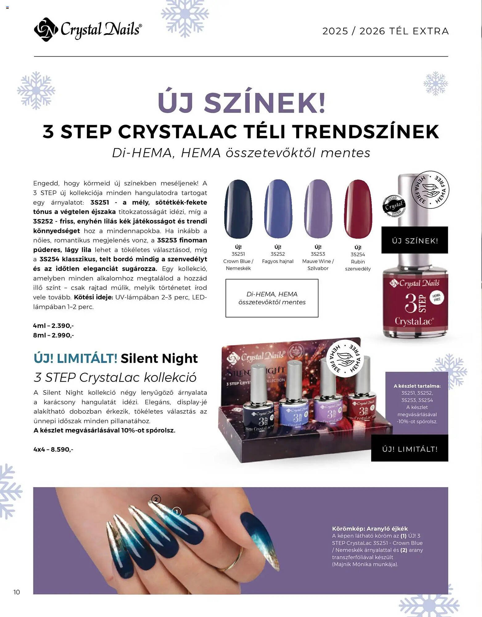 Crystal Nails akciós újság (2025-12-01 - 2026-02-28)