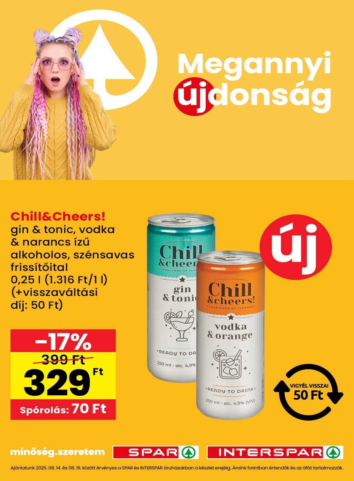Spar akciós újság (2025-08-14 - 2025-08-19)