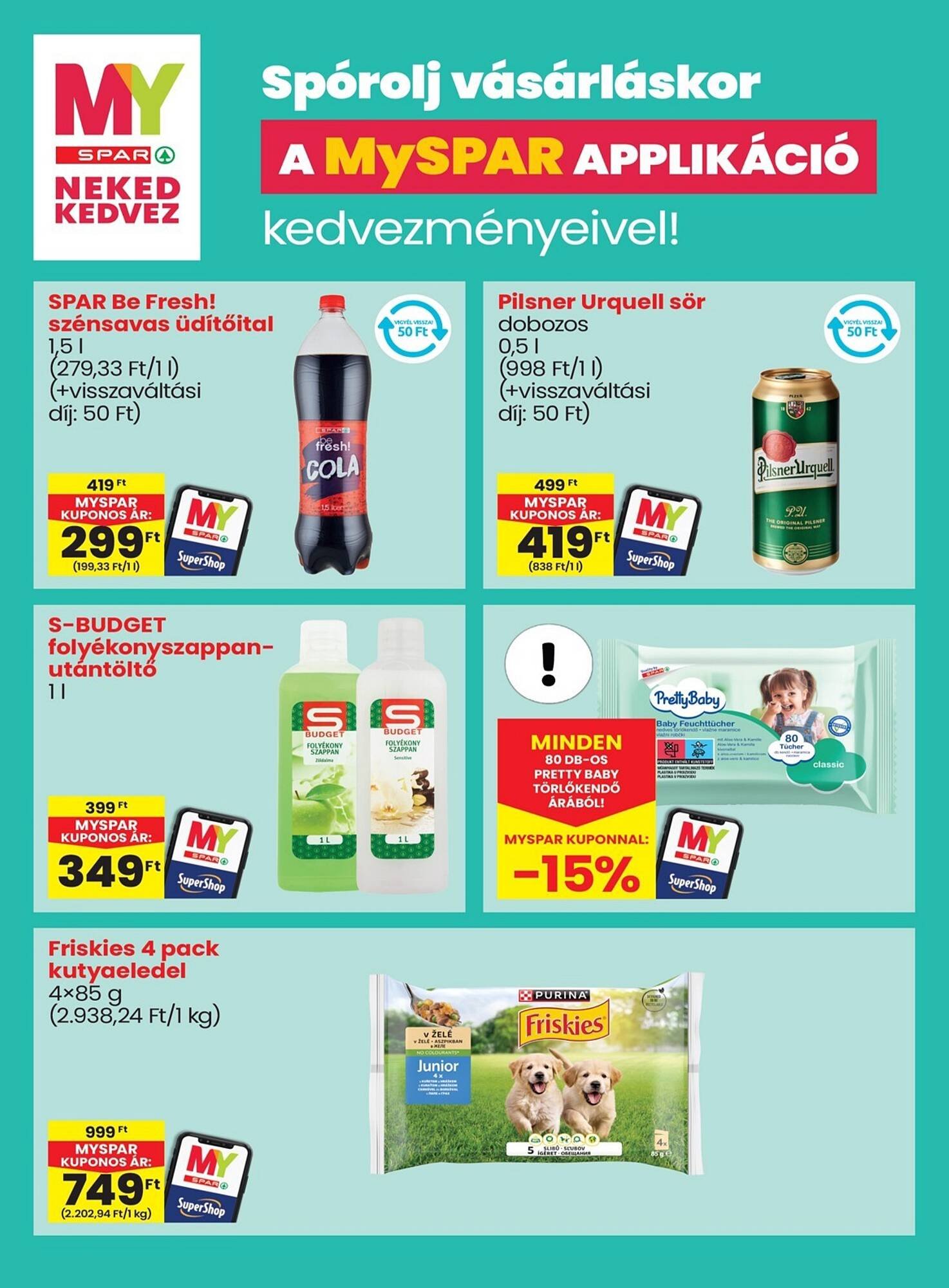 Spar akciós újság (2025-08-14 - 2025-08-19)
