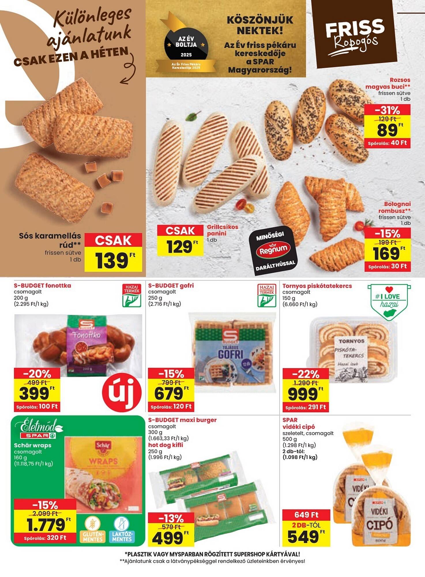 Spar akciós újság (2025-08-14 - 2025-08-19)