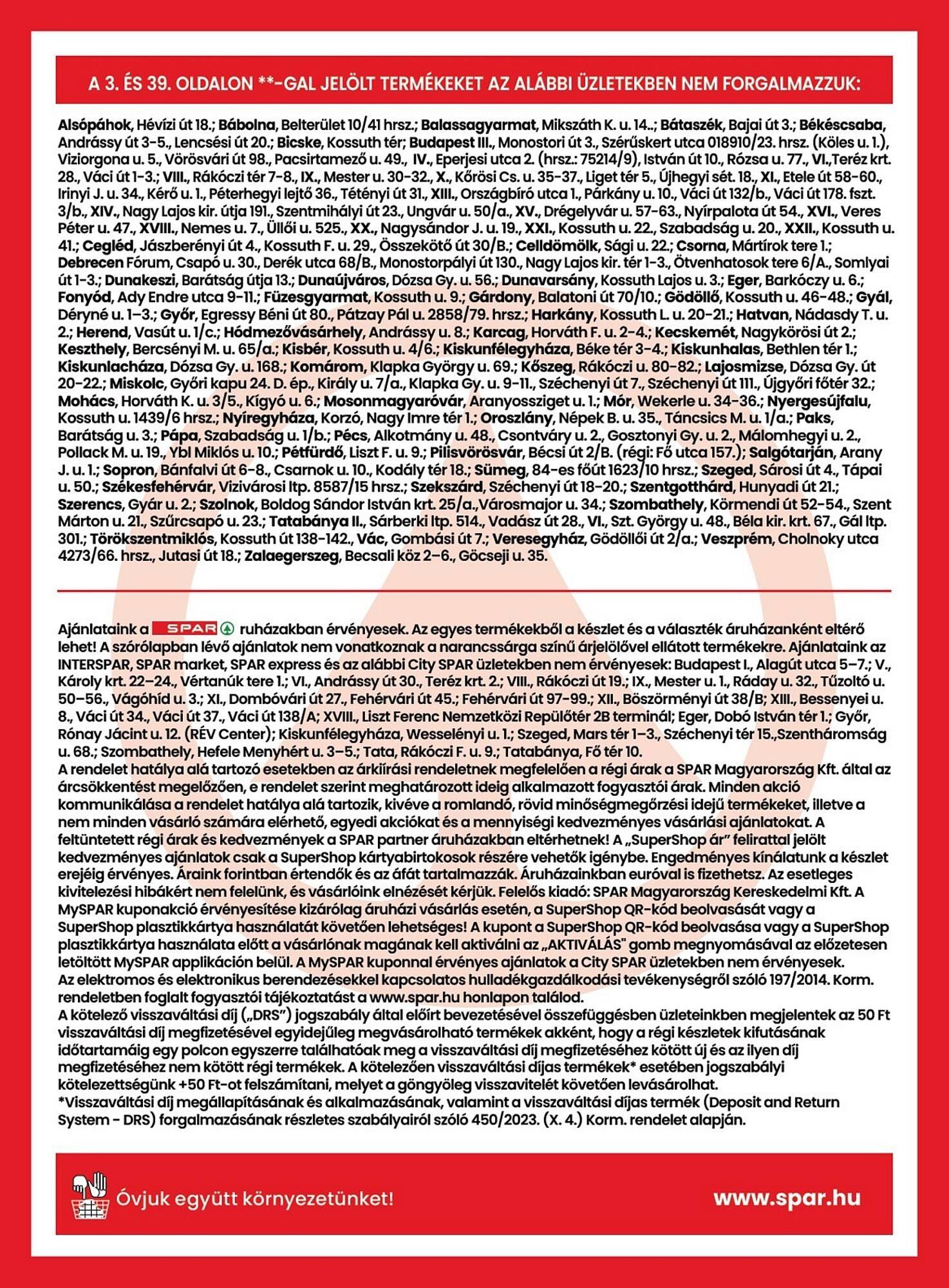 Spar akciós újság (2025-08-14 - 2025-08-19)