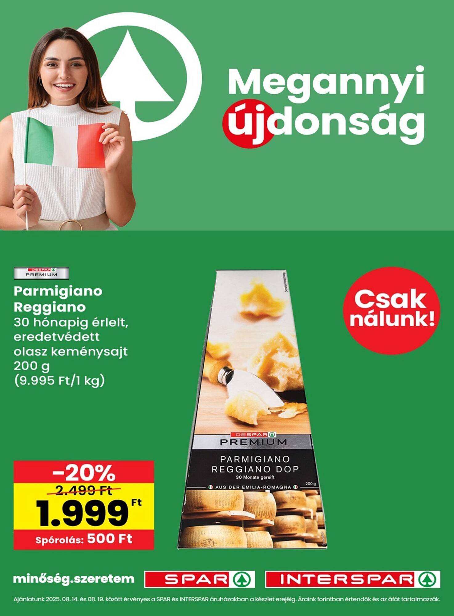 Spar akciós újság (2025-08-14 - 2025-08-19)