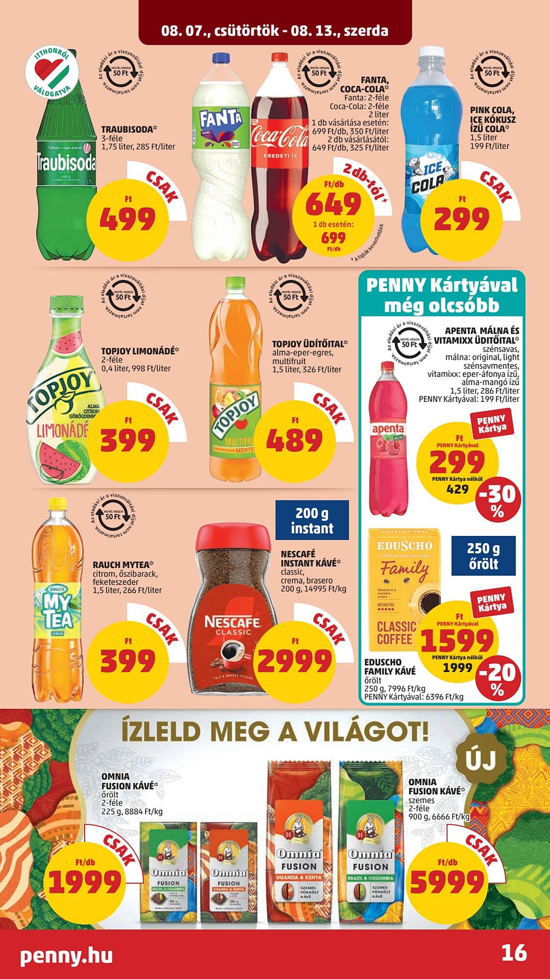 PENNY akciós újság (2025-08-07 - 2025-08-13)