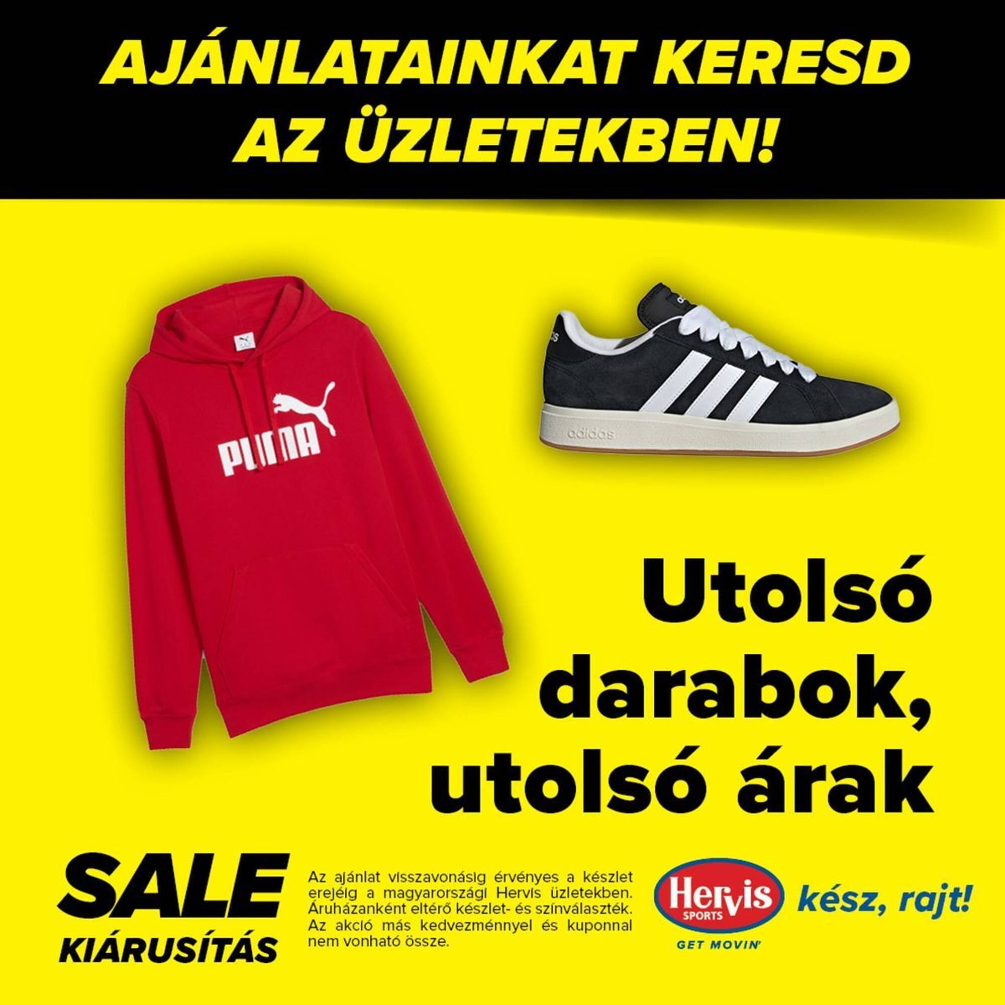 Hervis akciós újság (2026-05-09 - 2026-05-10)